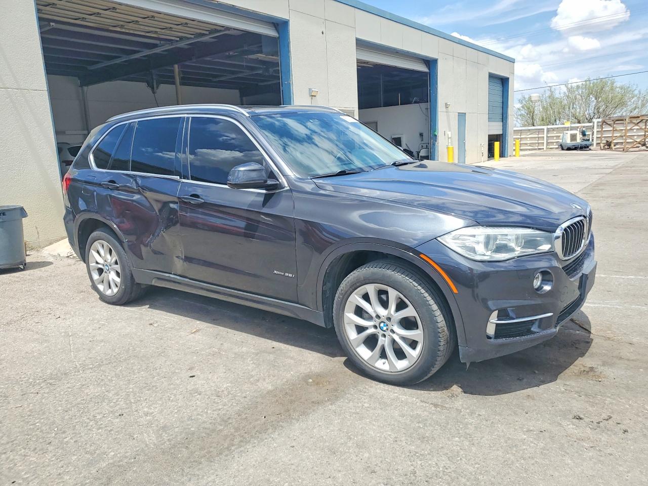 2015 Bmw X5 Xdrive35i Gray vin: 5UXKR0C50F0P13185