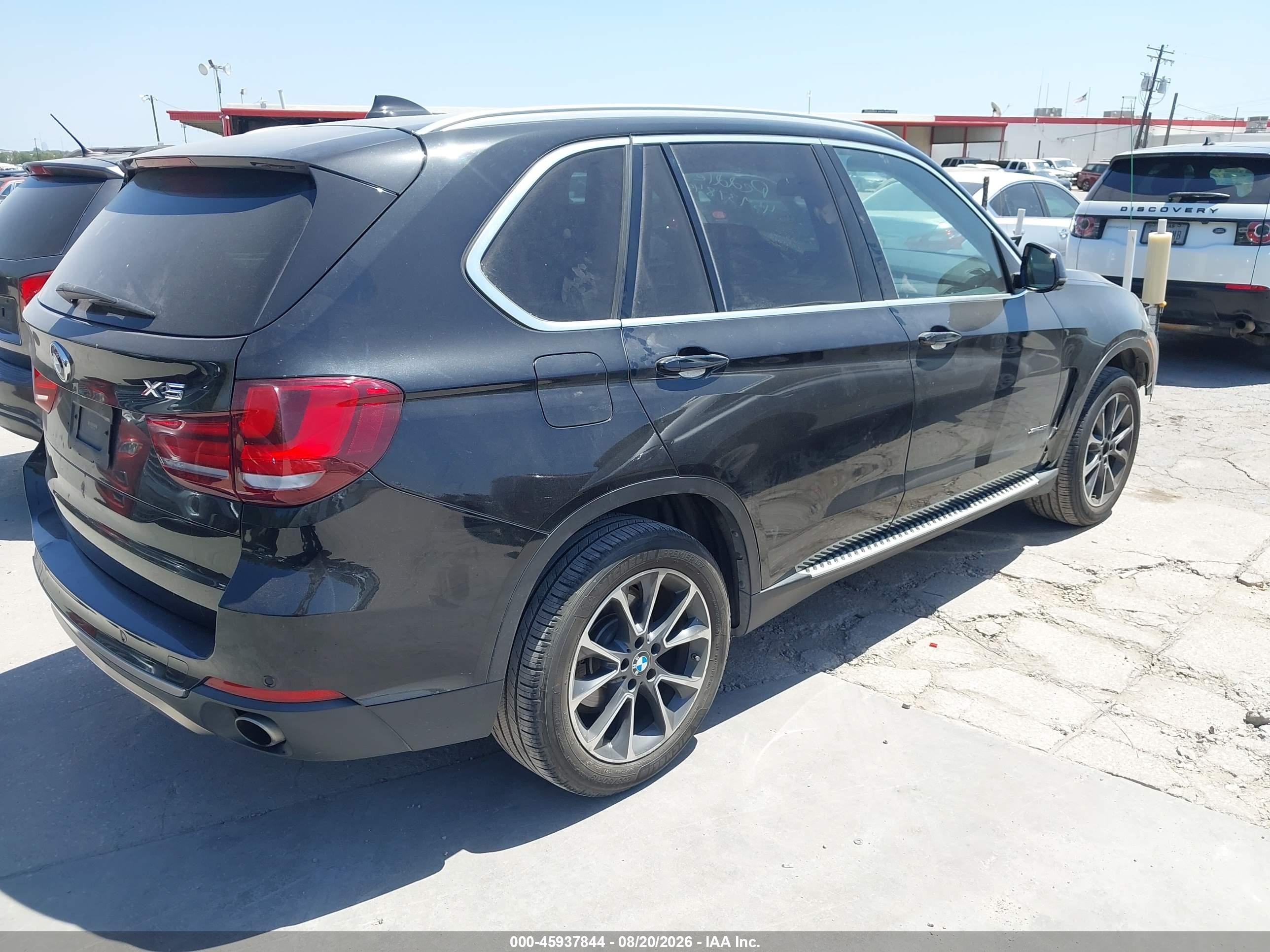 2015 Bmw X5 Xdrive35i Black vin: 5UXKR0C50F0P18208