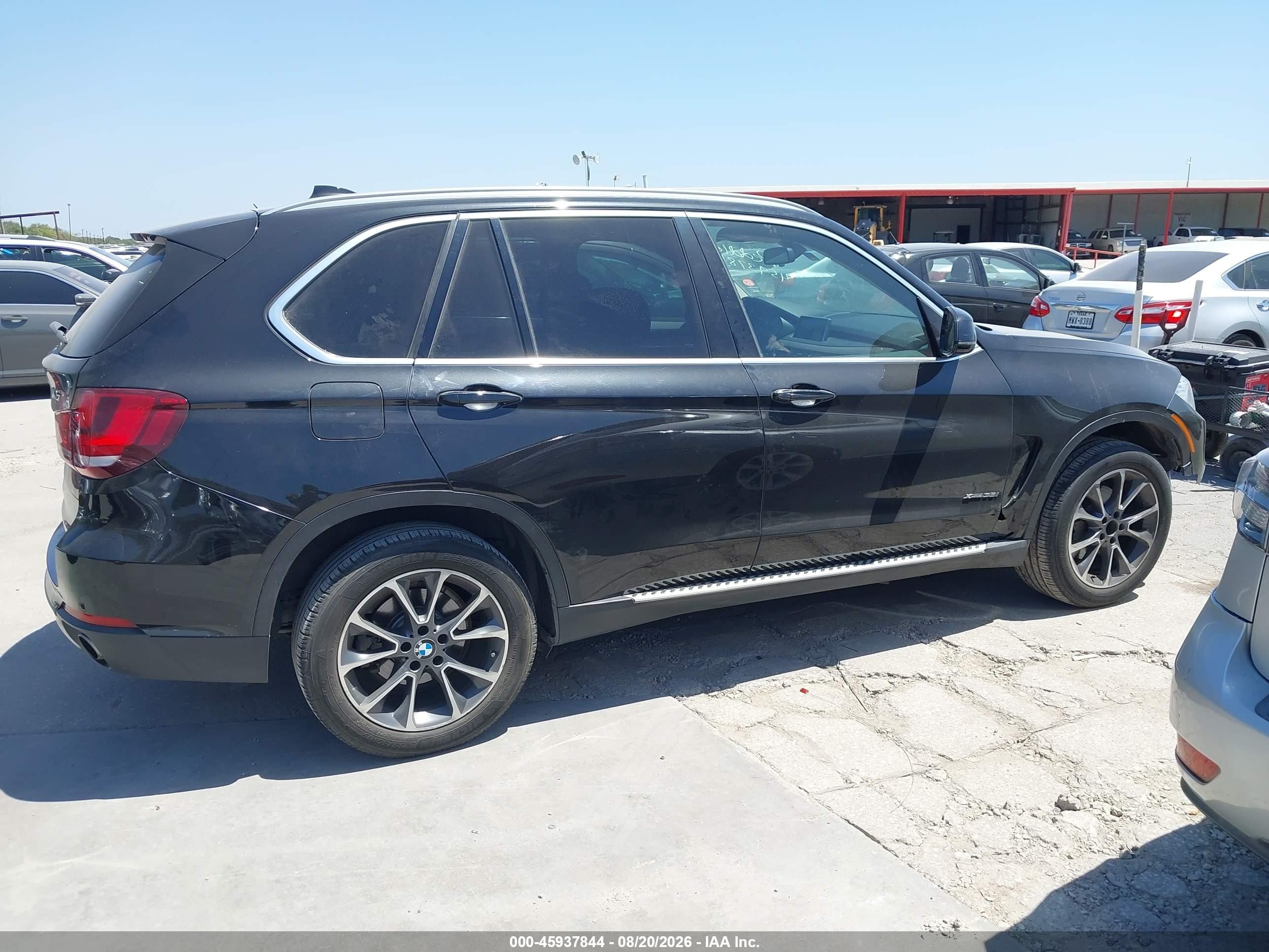 2015 Bmw X5 Xdrive35i Black vin: 5UXKR0C50F0P18208