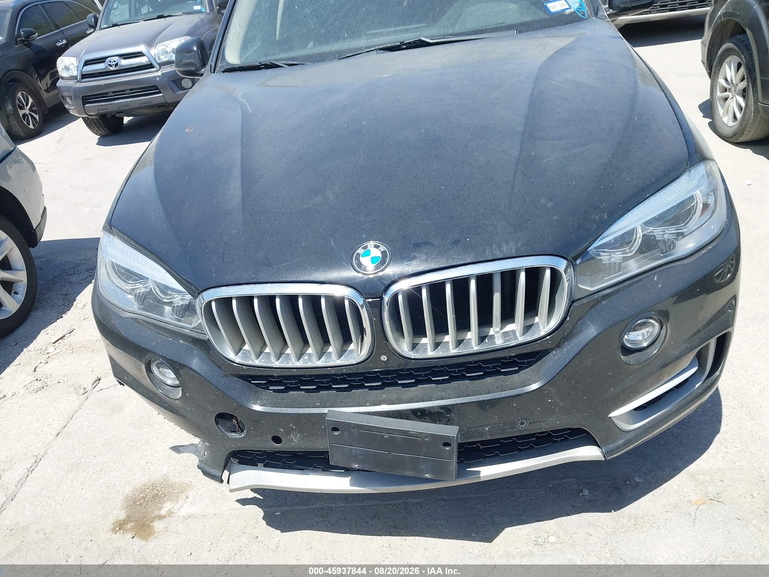 2015 Bmw X5 Xdrive35i Black vin: 5UXKR0C50F0P18208