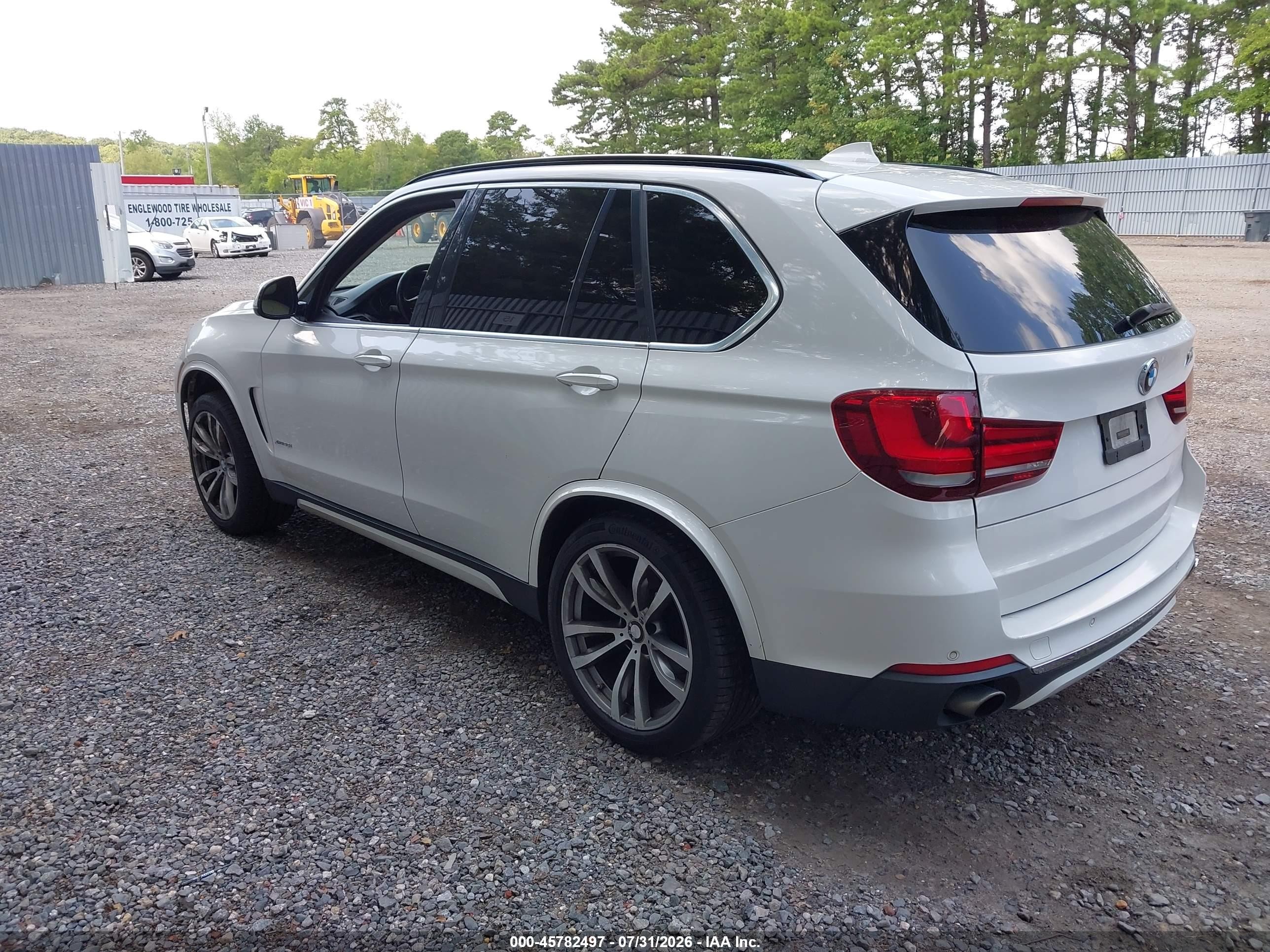2014 Bmw X5 Xdrive35i White vin: 5UXKR0C51E0C28362
