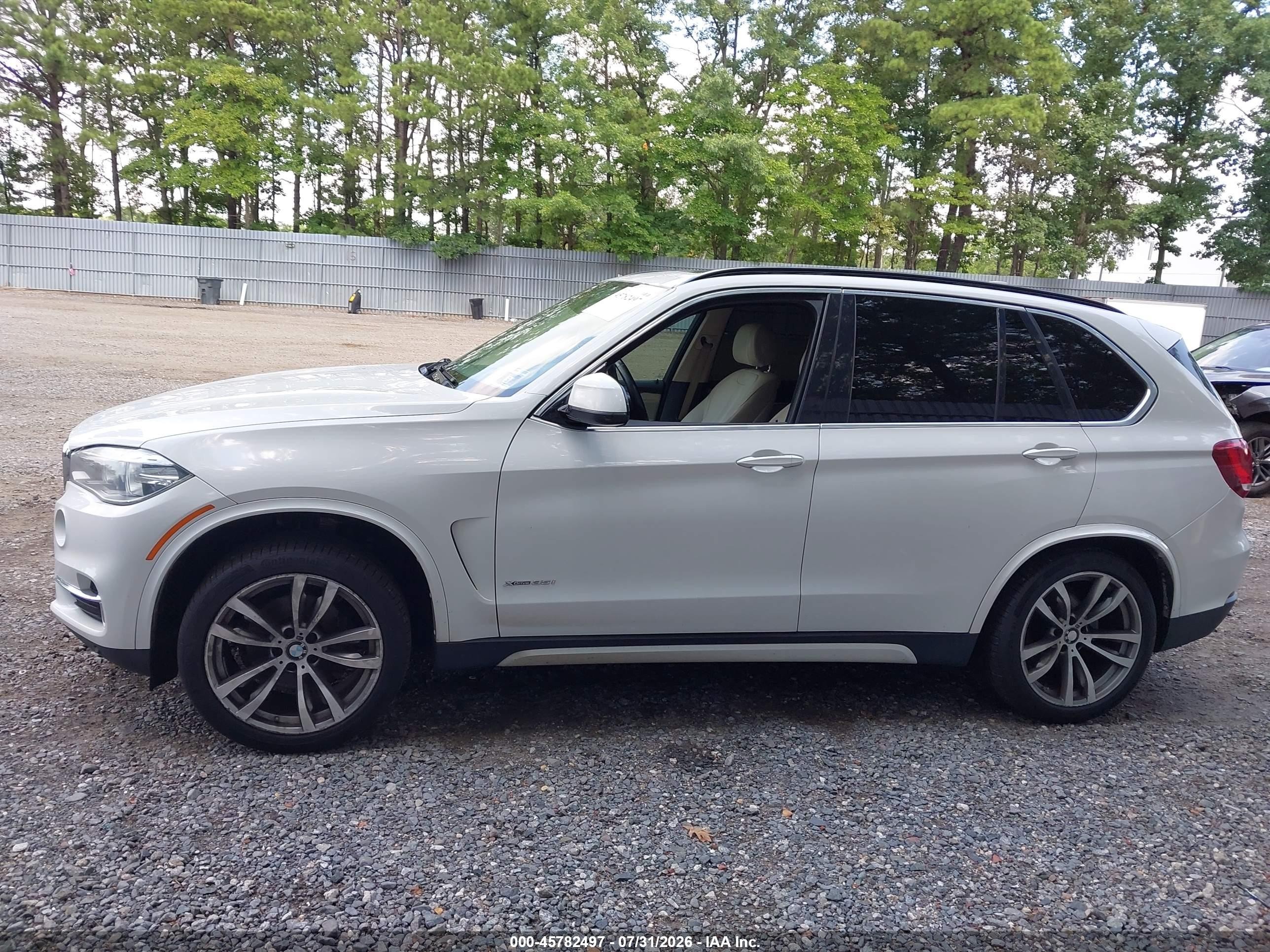 2014 Bmw X5 Xdrive35i White vin: 5UXKR0C51E0C28362
