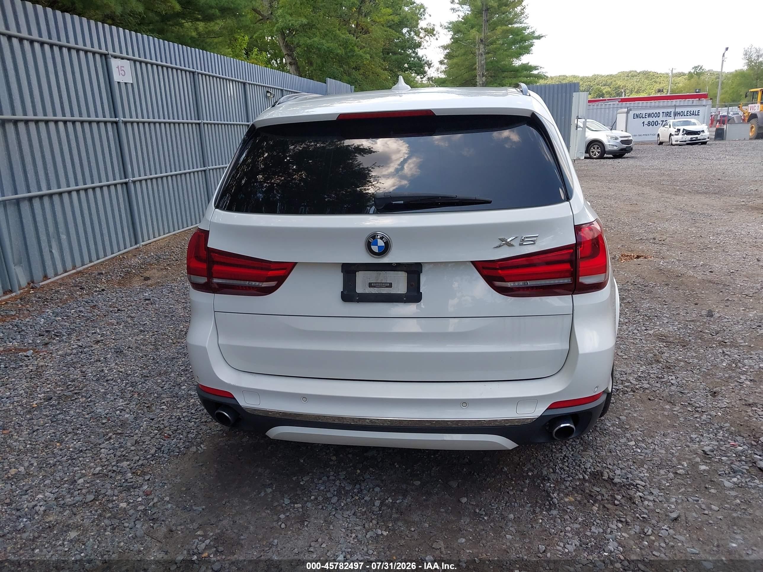 2014 Bmw X5 Xdrive35i White vin: 5UXKR0C51E0C28362