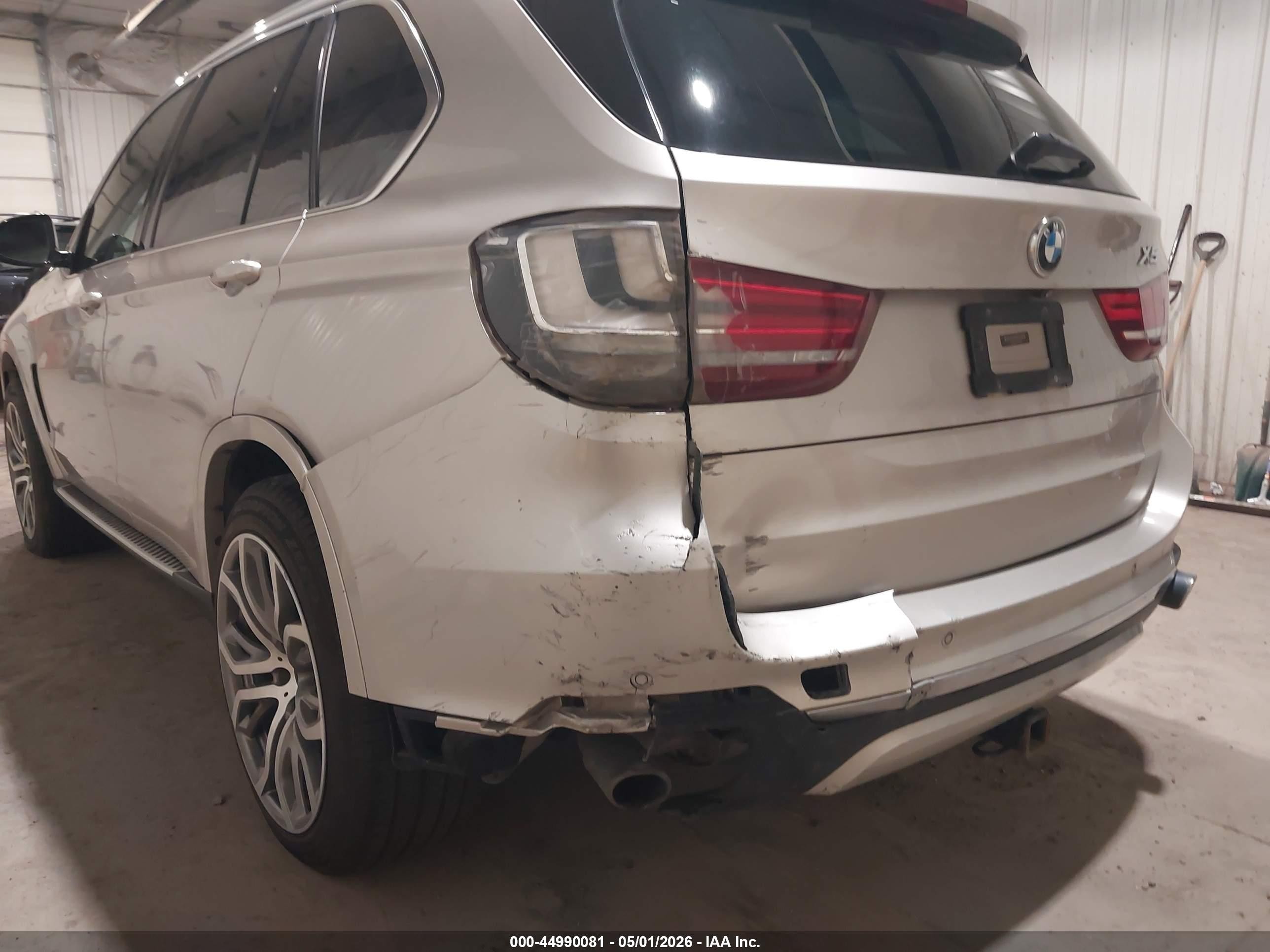 2015 Bmw X5 Xdrive35i Серебряный vin: 5UXKR0C51F0K57990