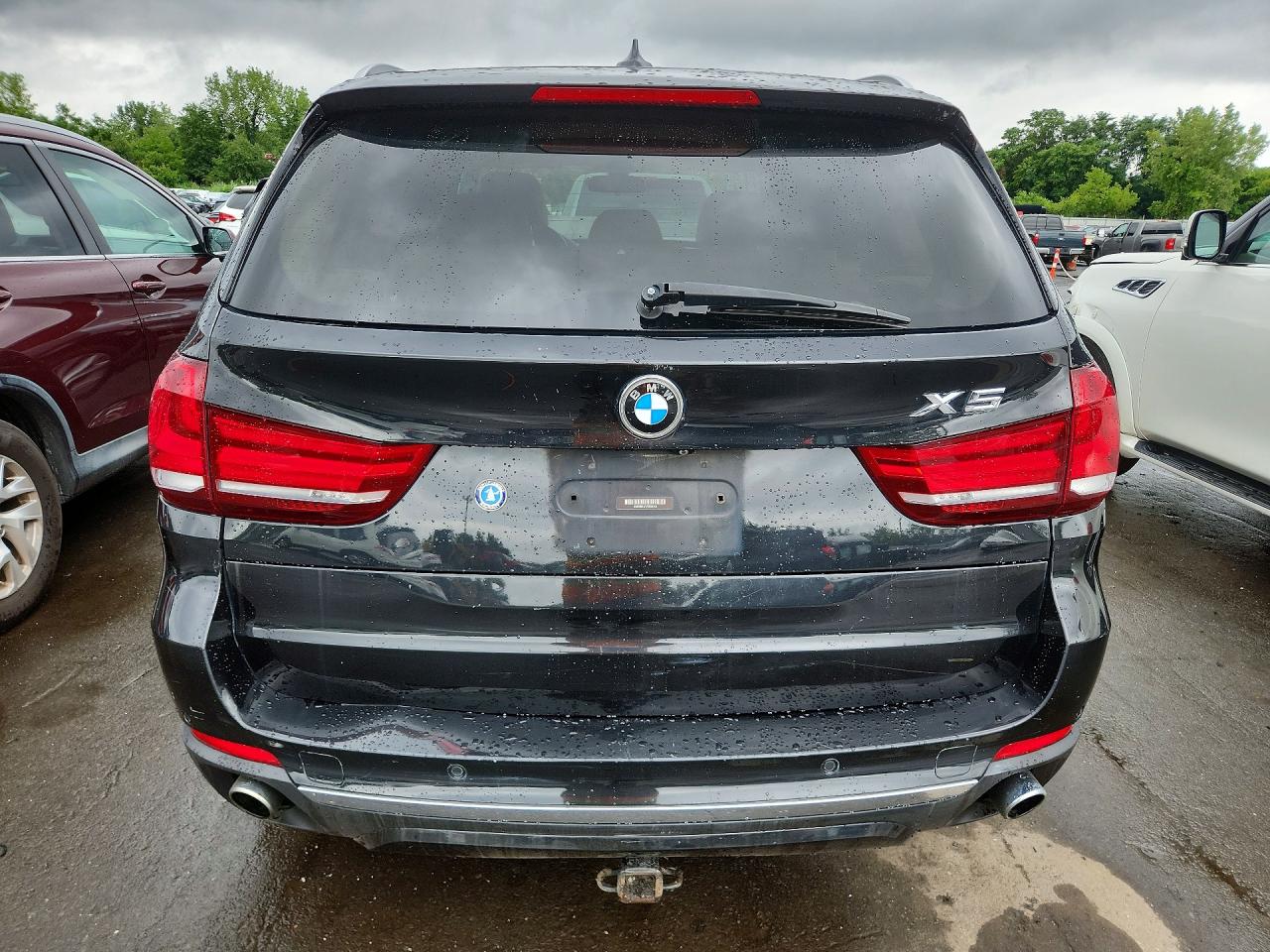 2015 Bmw X5 Xdrive35i Black vin: 5UXKR0C51F0K58301