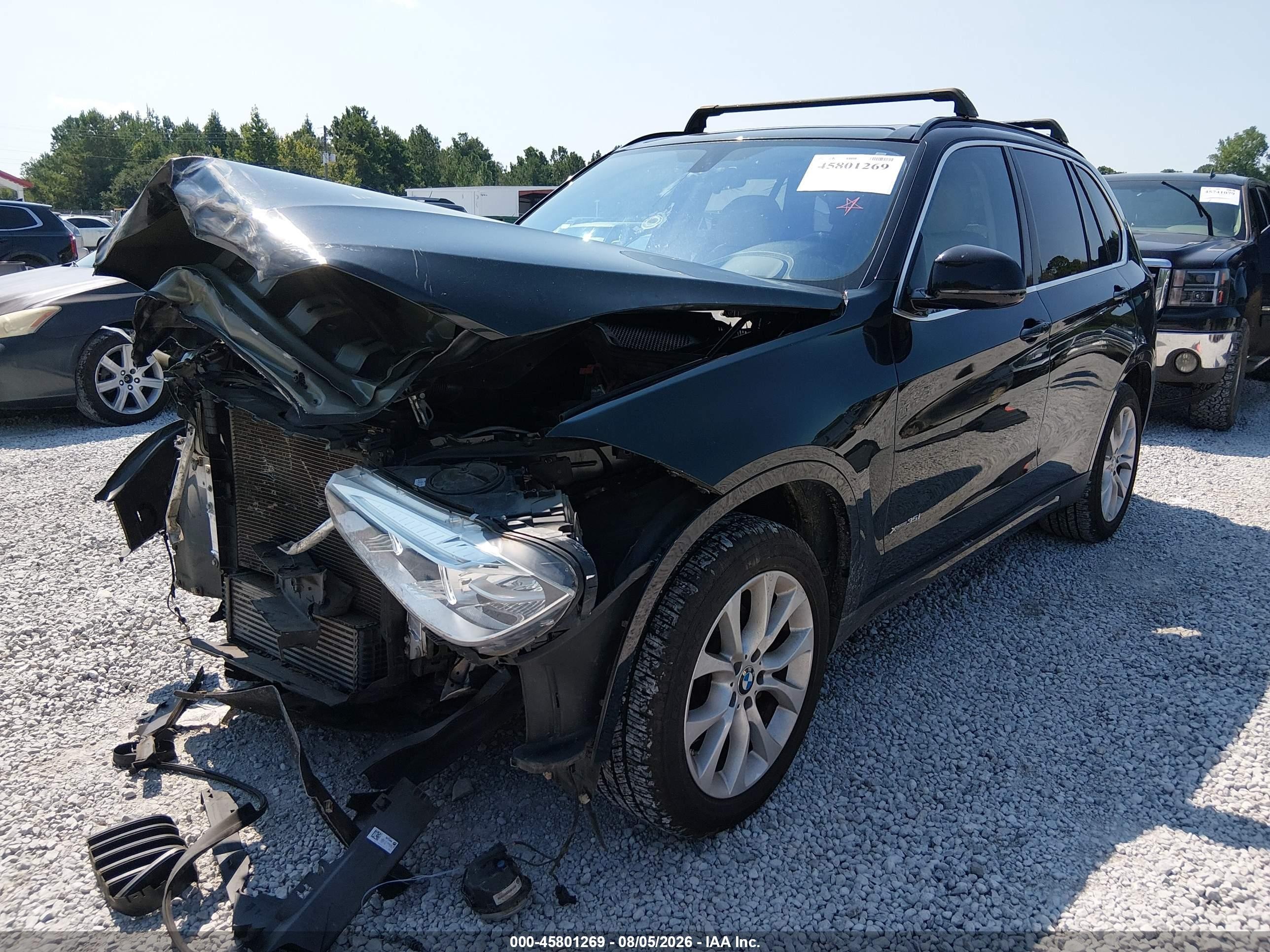 2015 Bmw X5 Xdrive35i Green vin: 5UXKR0C51F0K59836
