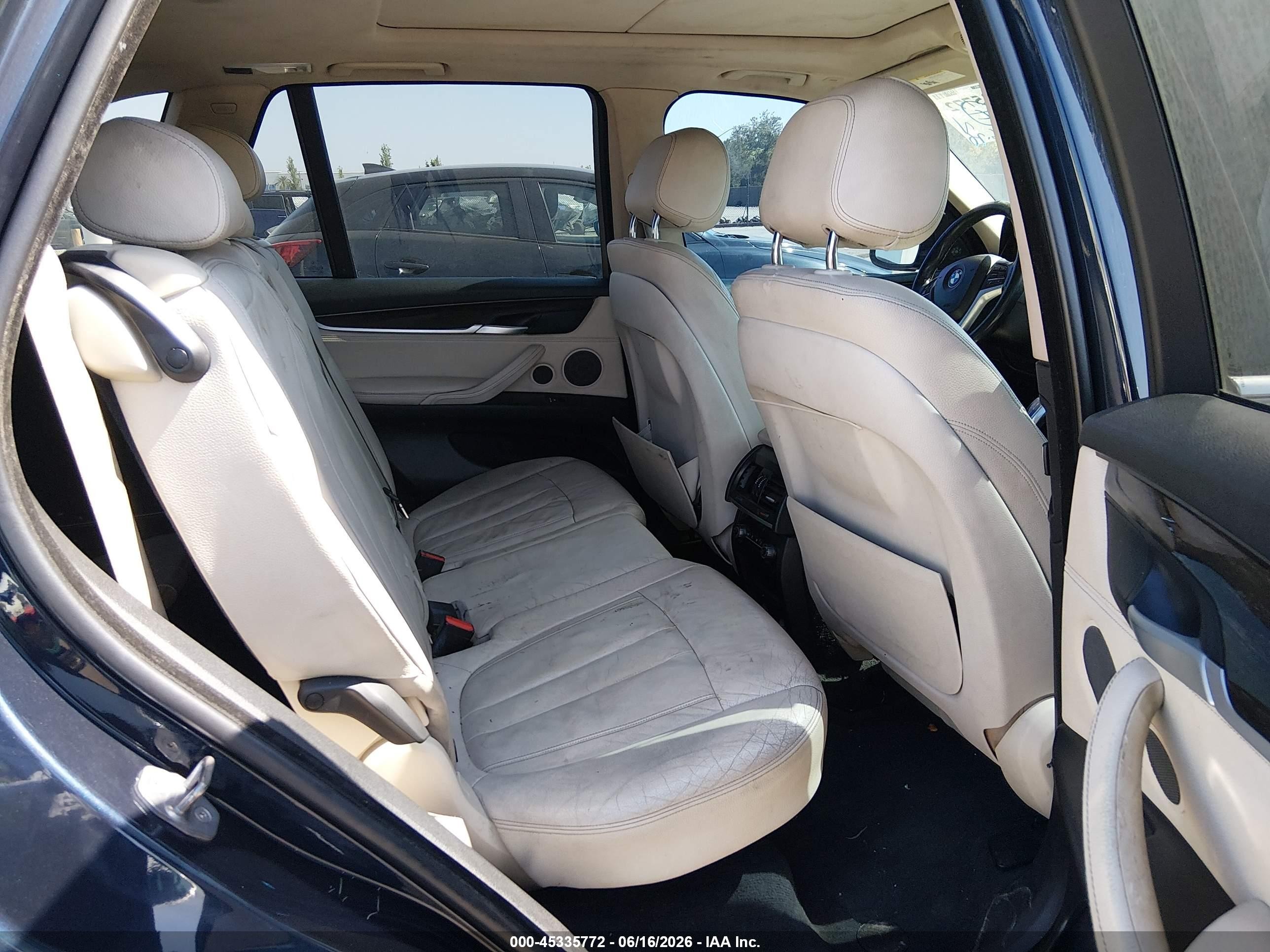 2015 Bmw X5 Xdrive35i Dark Blue vin: 5UXKR0C51F0K61294