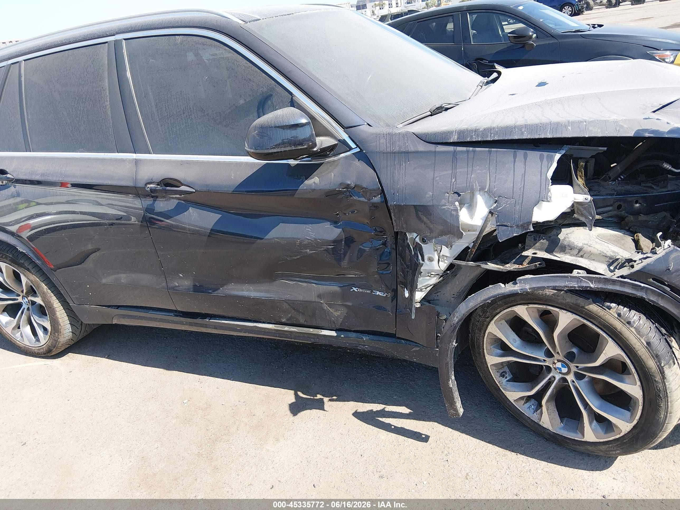 2015 Bmw X5 Xdrive35i Dark Blue vin: 5UXKR0C51F0K61294