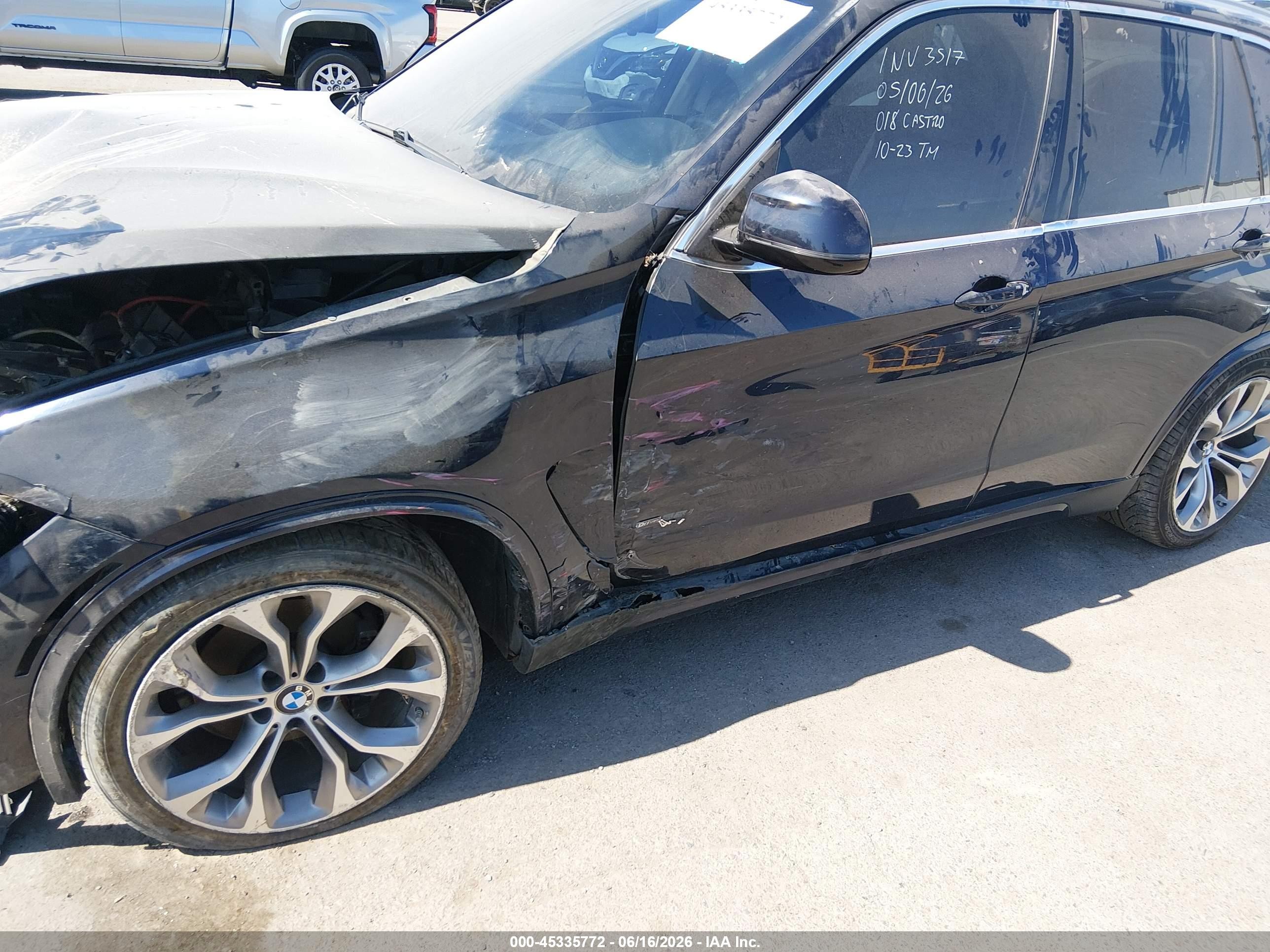 2015 Bmw X5 Xdrive35i Dark Blue vin: 5UXKR0C51F0K61294