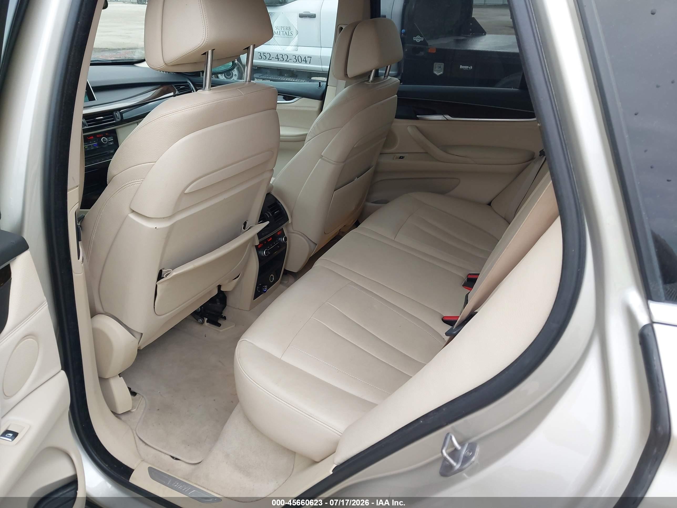 2015 Bmw X5 Xdrive35i Золотой vin: 5UXKR0C51F0K68374