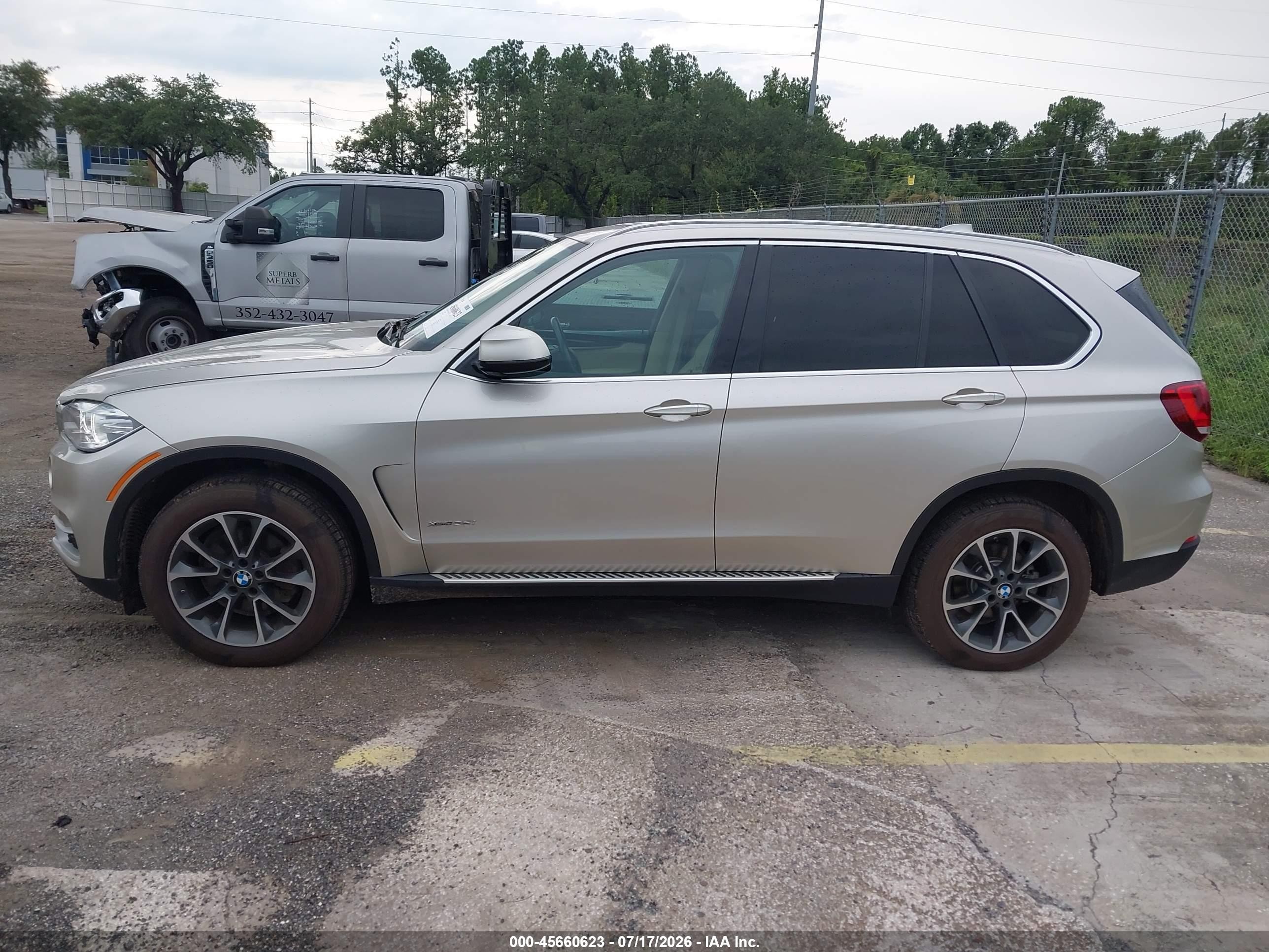 2015 Bmw X5 Xdrive35i Золотой vin: 5UXKR0C51F0K68374