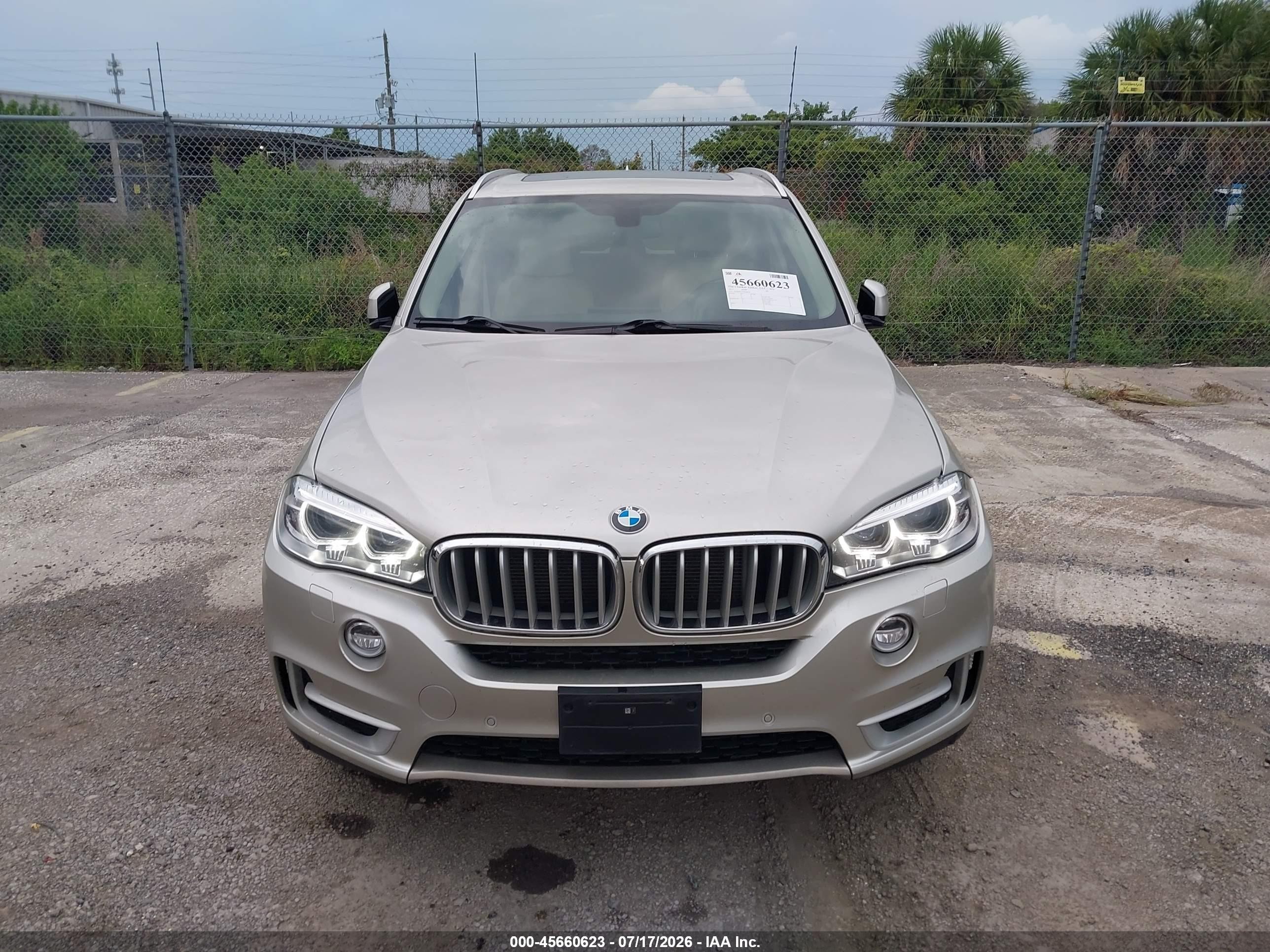 2015 Bmw X5 Xdrive35i Золотой vin: 5UXKR0C51F0K68374