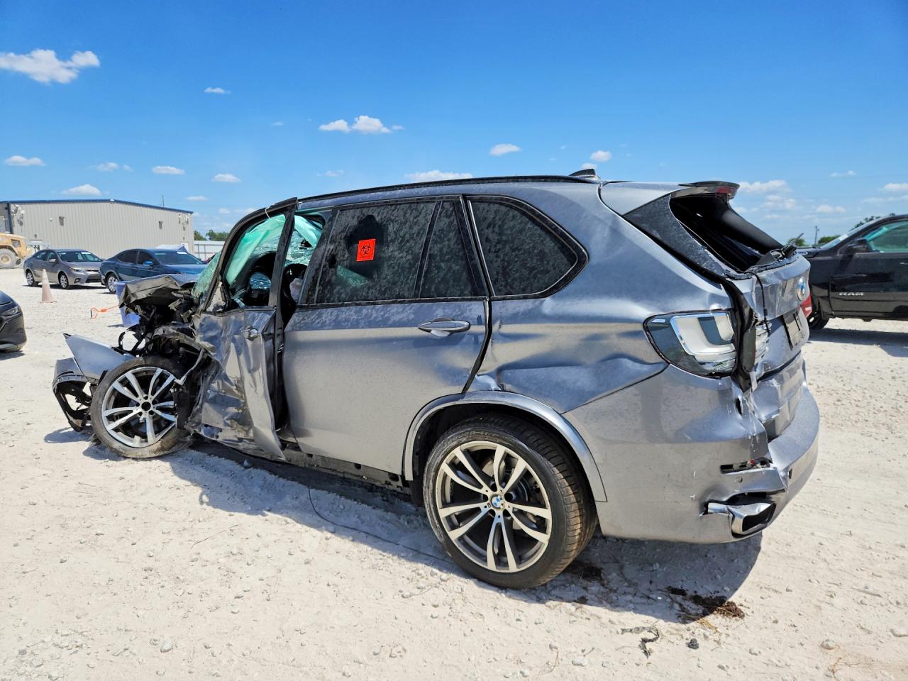 2015 Bmw X5 Xdrive35i Серый vin: 5UXKR0C51F0P02308