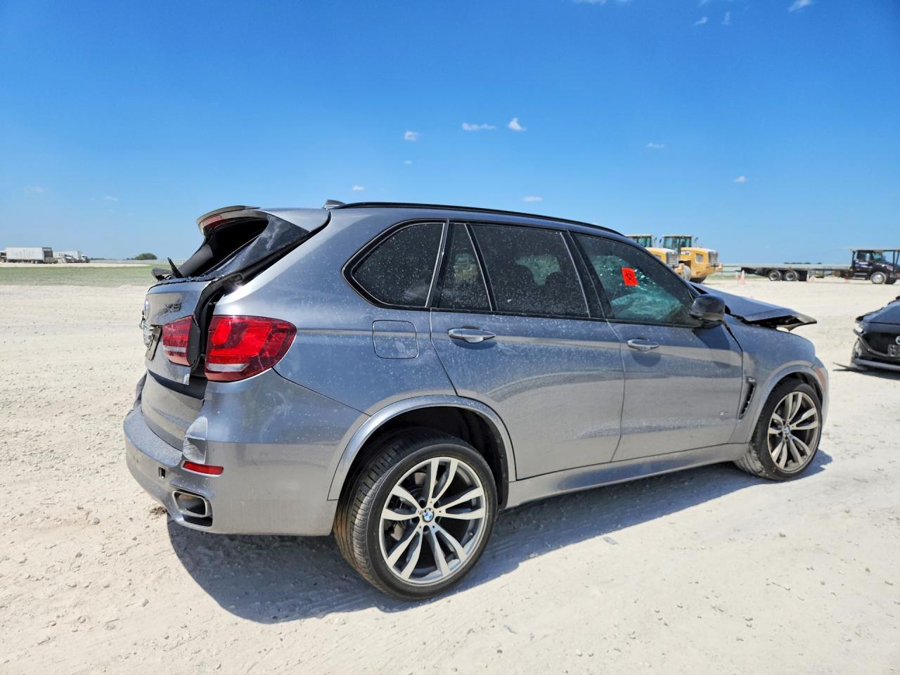 2015 Bmw X5 Xdrive35i Серый vin: 5UXKR0C51F0P02308