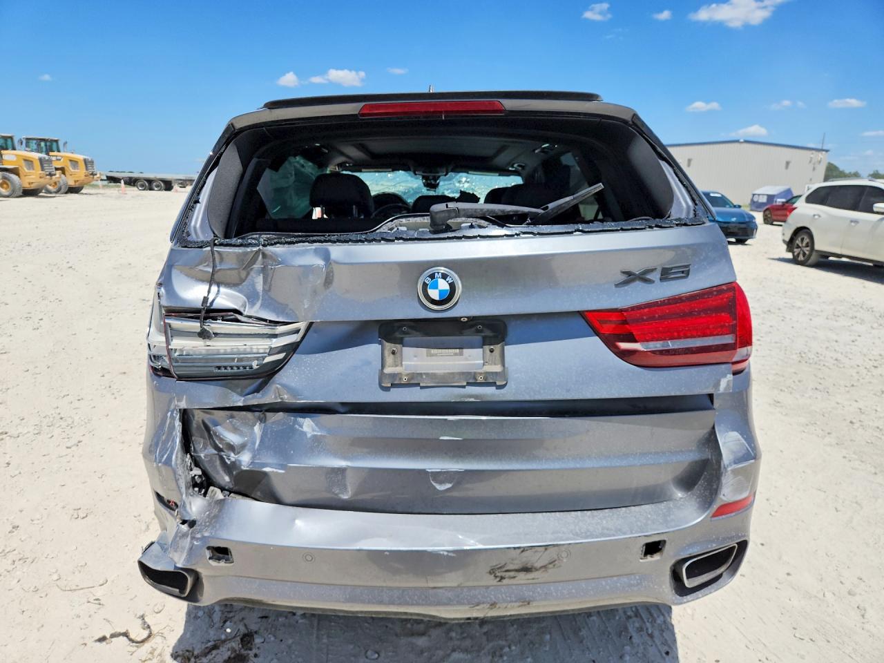 2015 Bmw X5 Xdrive35i Серый vin: 5UXKR0C51F0P02308