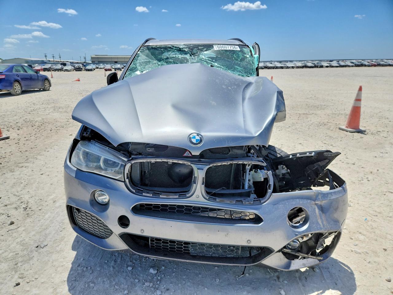 2015 Bmw X5 Xdrive35i Серый vin: 5UXKR0C51F0P02308