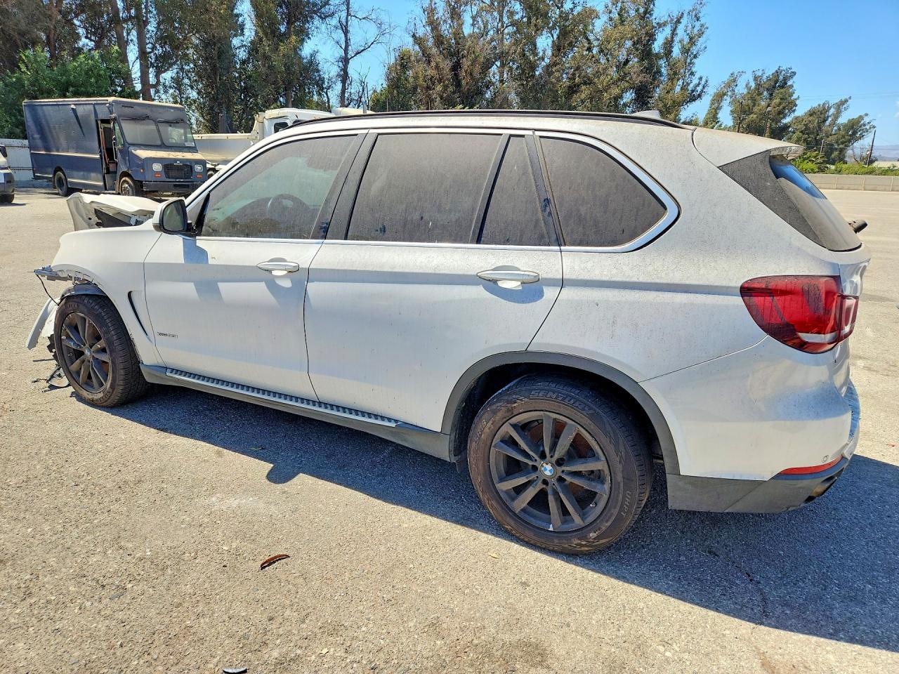 2015 Bmw X5 Xdrive35i White vin: 5UXKR0C51F0P02440
