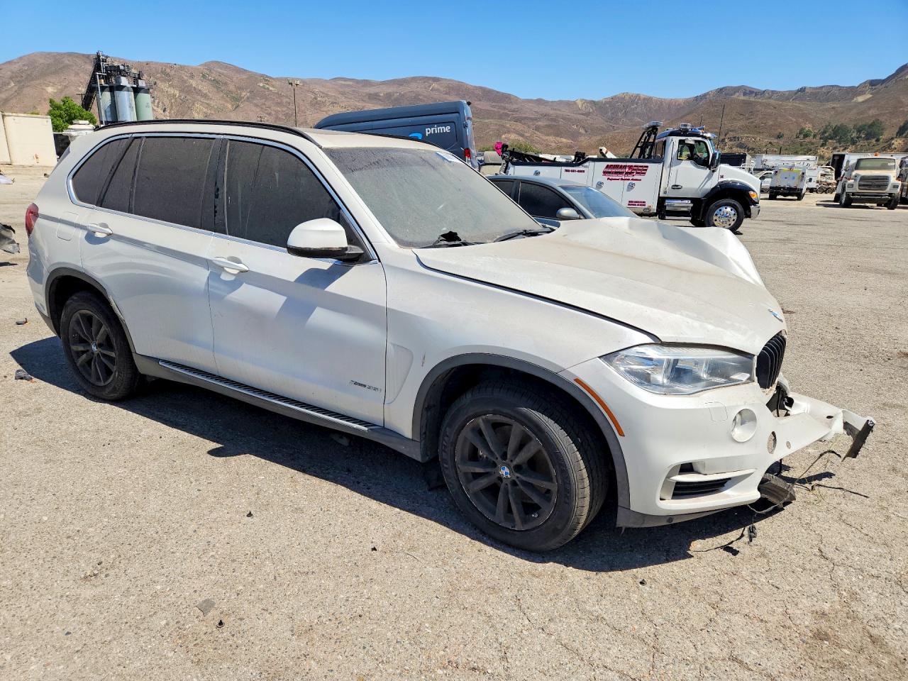 2015 Bmw X5 Xdrive35i White vin: 5UXKR0C51F0P02440