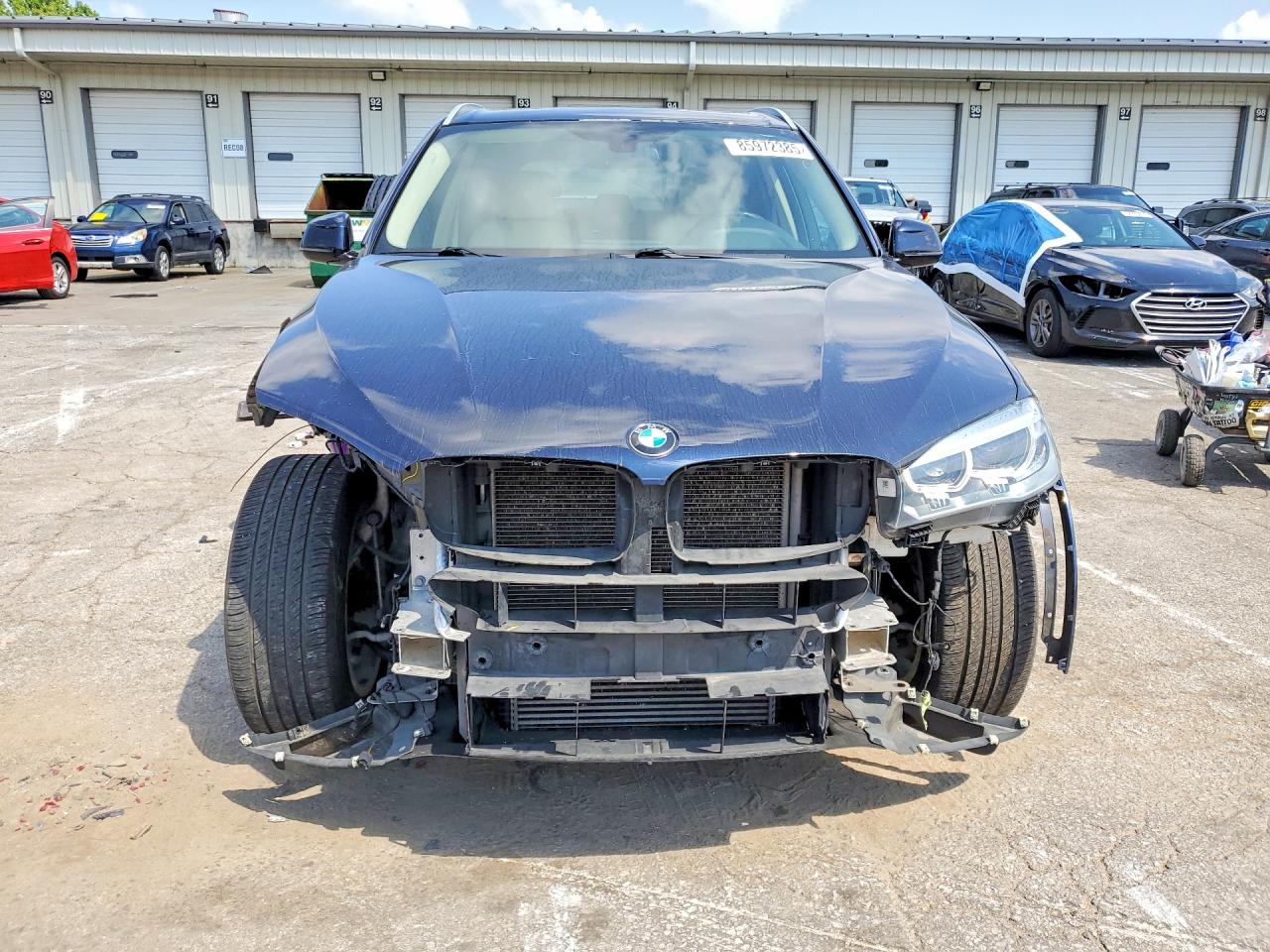 2015 Bmw X5 Xdrive35i Синий vin: 5UXKR0C51F0P02857