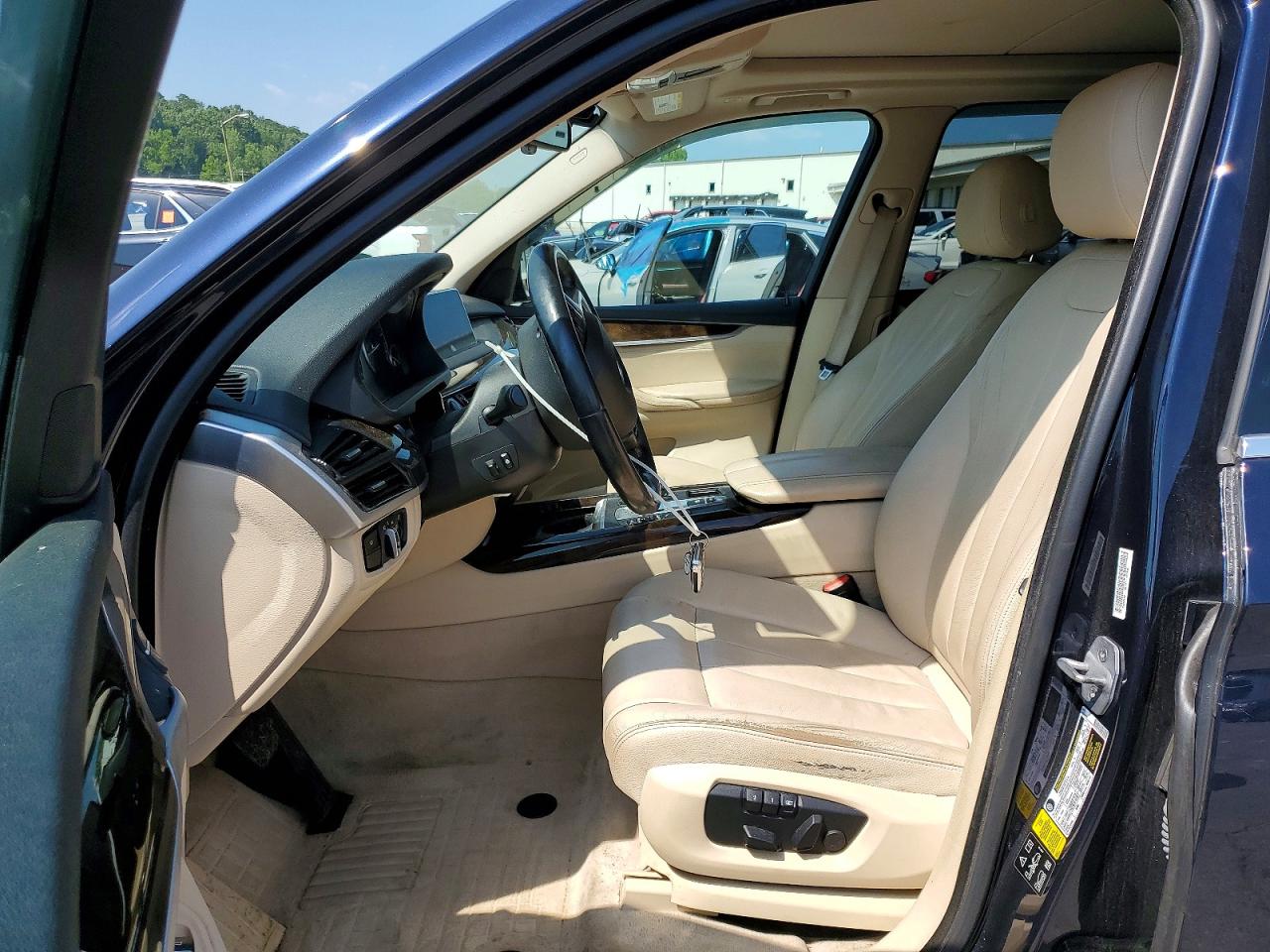 2015 Bmw X5 Xdrive35i Синий vin: 5UXKR0C51F0P02857