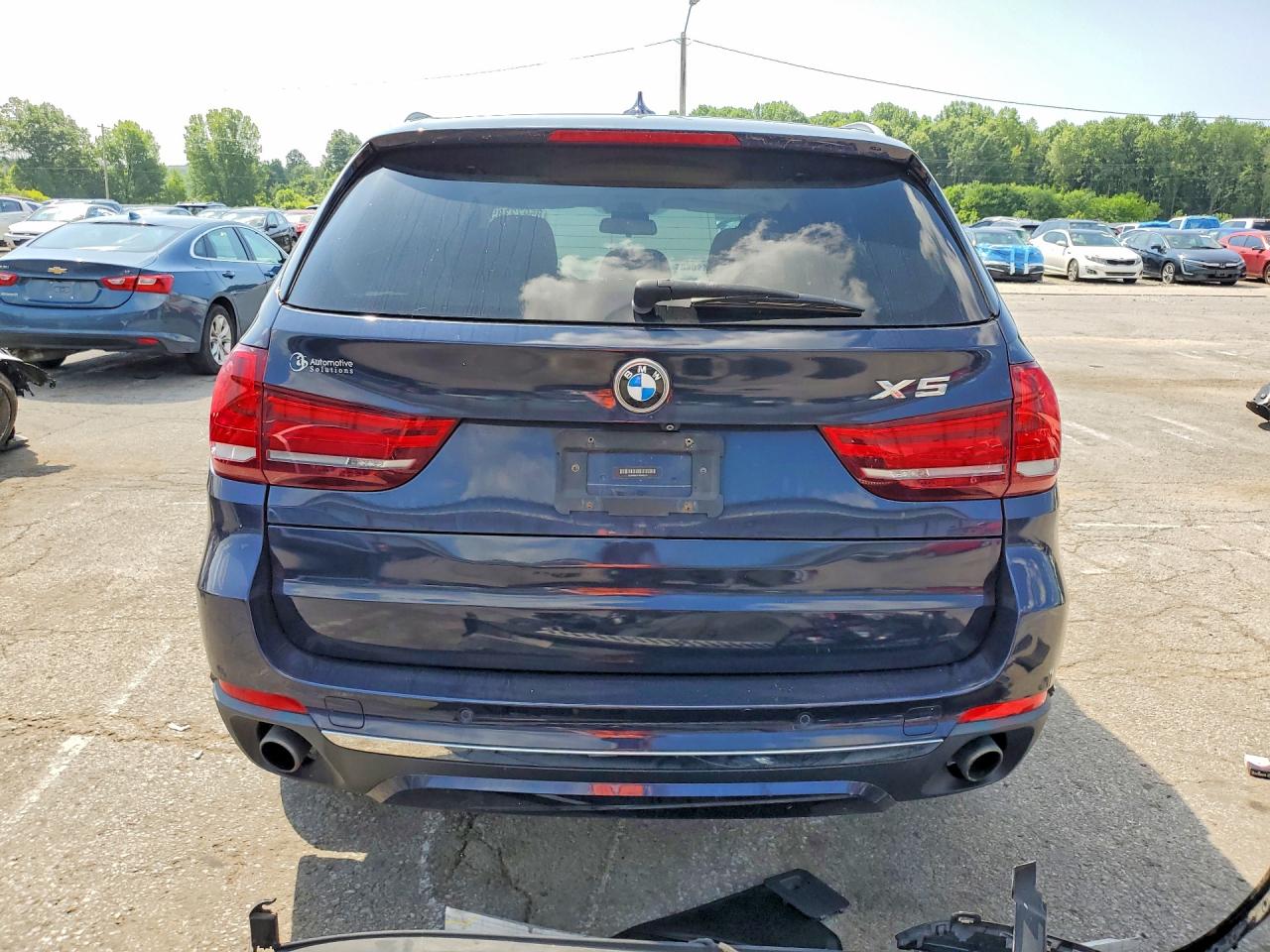 2015 Bmw X5 Xdrive35i Синий vin: 5UXKR0C51F0P02857