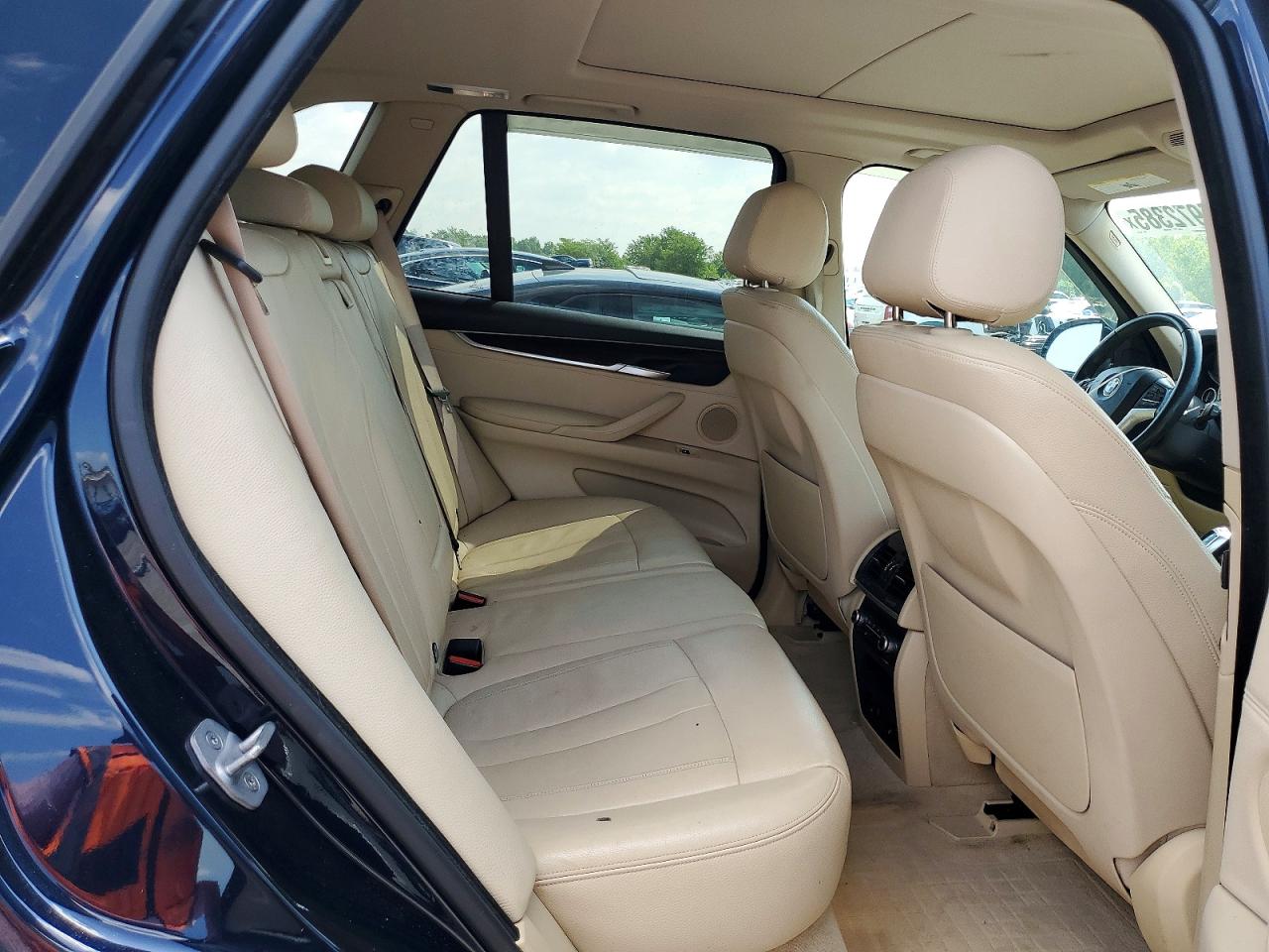 2015 Bmw X5 Xdrive35i Синий vin: 5UXKR0C51F0P02857