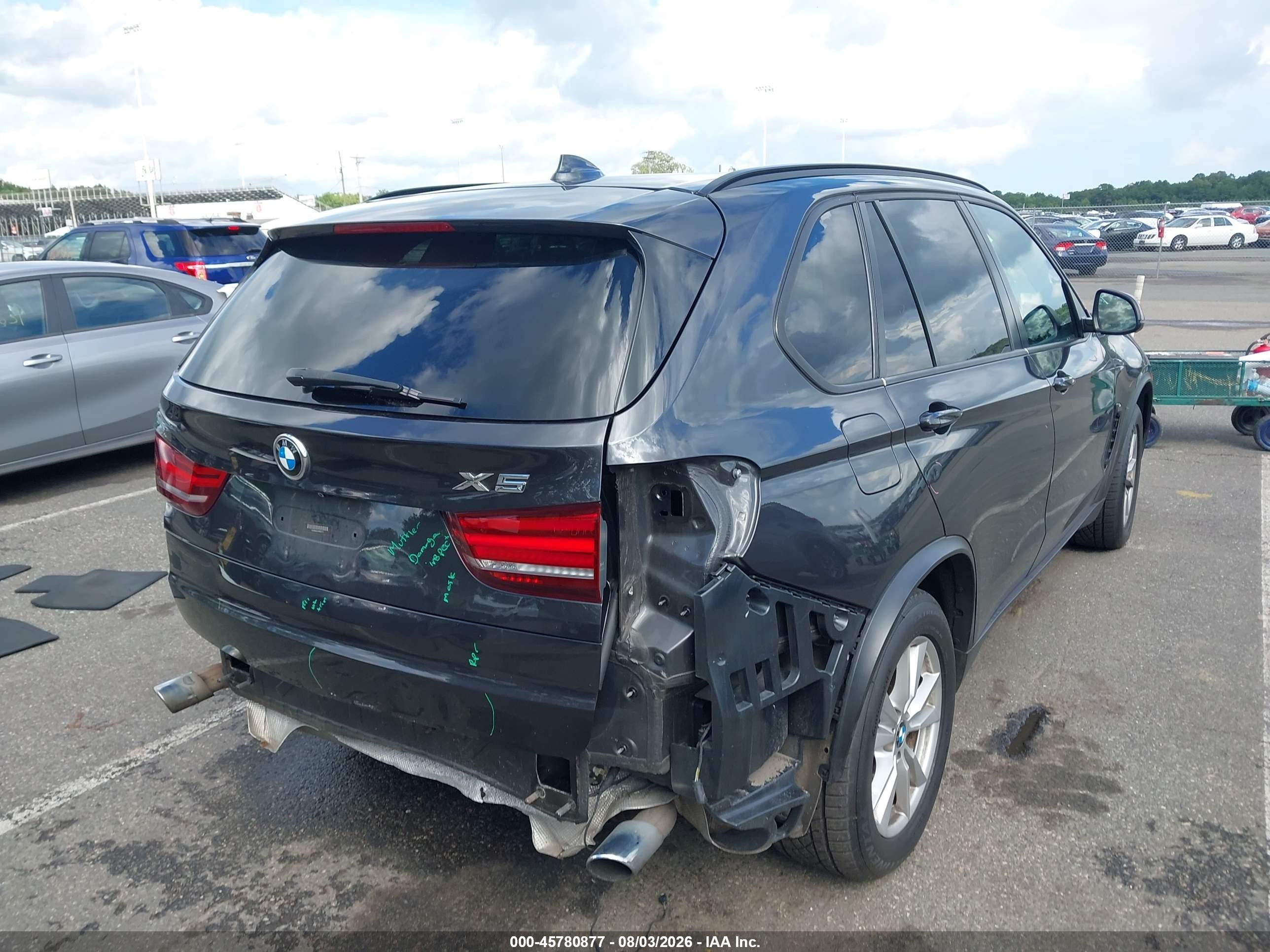 2015 Bmw X5 Xdrive35i Black vin: 5UXKR0C51F0P03717