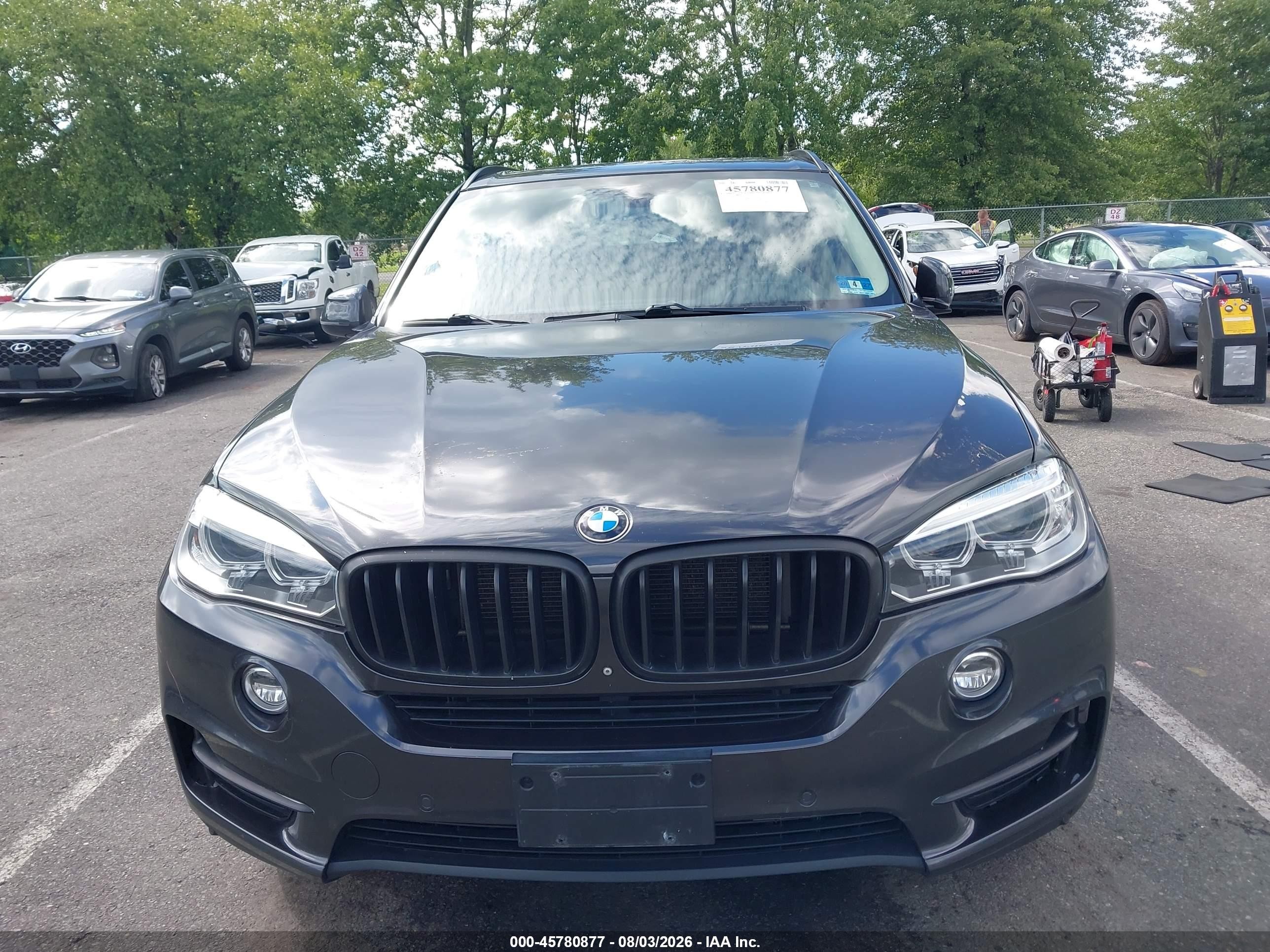 2015 Bmw X5 Xdrive35i Black vin: 5UXKR0C51F0P03717