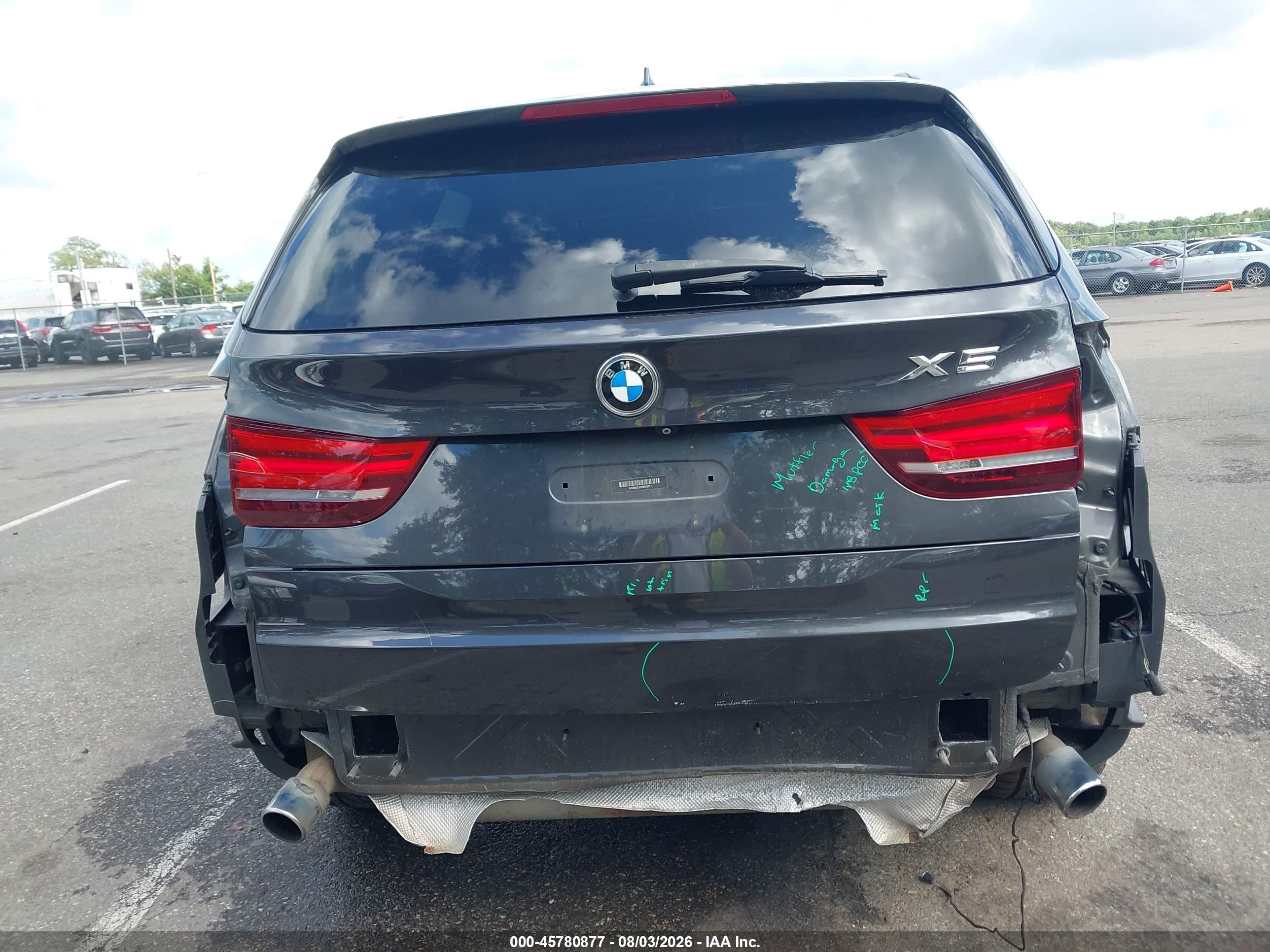 2015 Bmw X5 Xdrive35i Black vin: 5UXKR0C51F0P03717