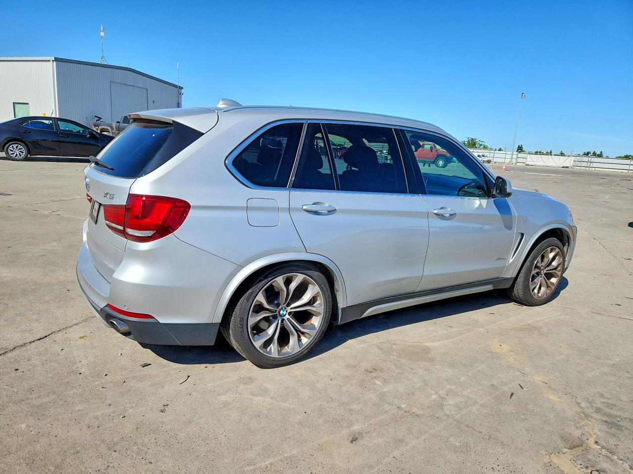 2015 Bmw X5 Xdrive35i Silver vin: 5UXKR0C51F0P09520