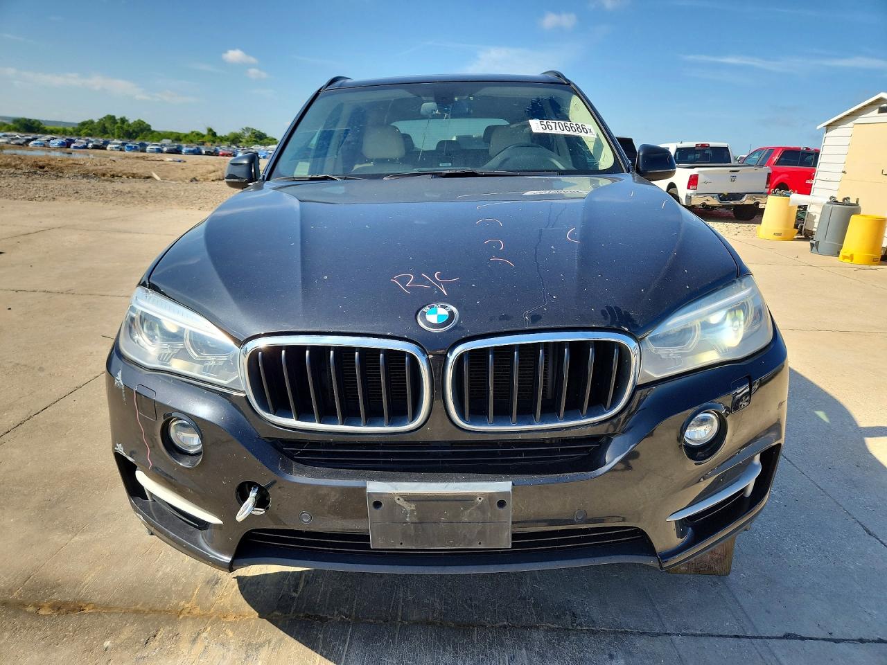 2015 Bmw X5 Xdrive35i Black vin: 5UXKR0C51F0P16077