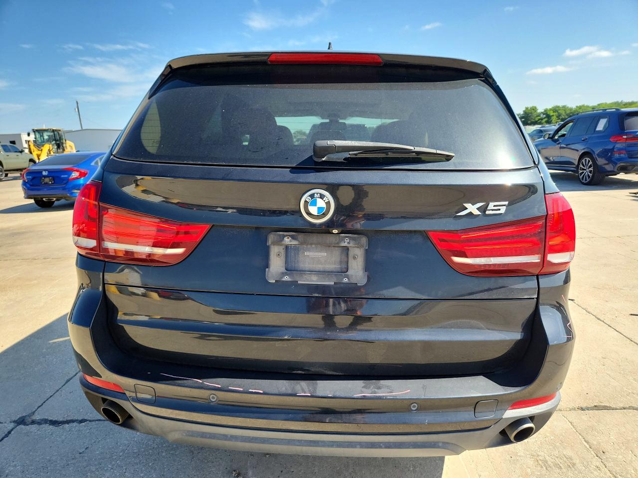 2015 Bmw X5 Xdrive35i Black vin: 5UXKR0C51F0P16077