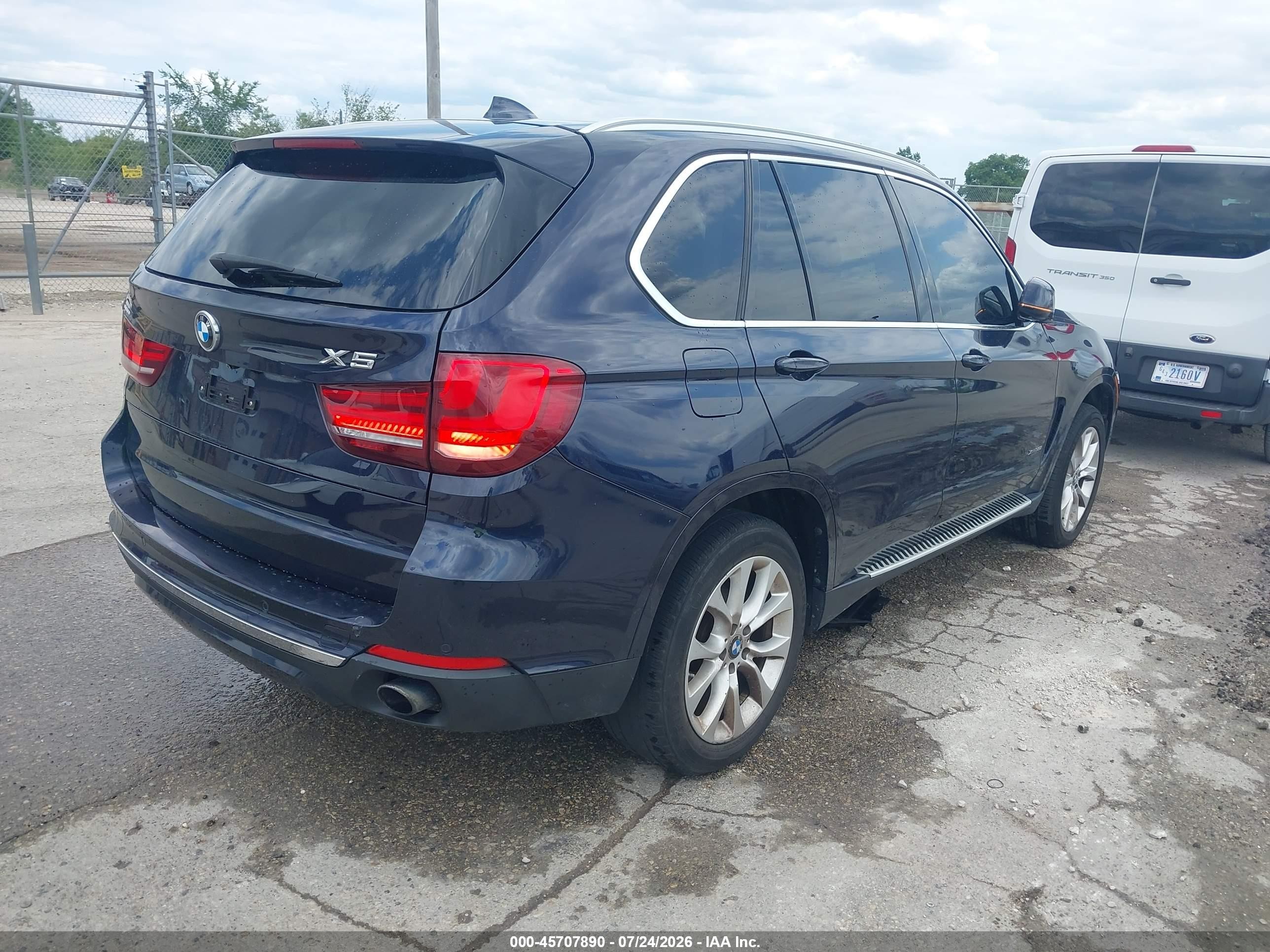 2015 Bmw X5 Xdrive35i Black vin: 5UXKR0C51F0P17889
