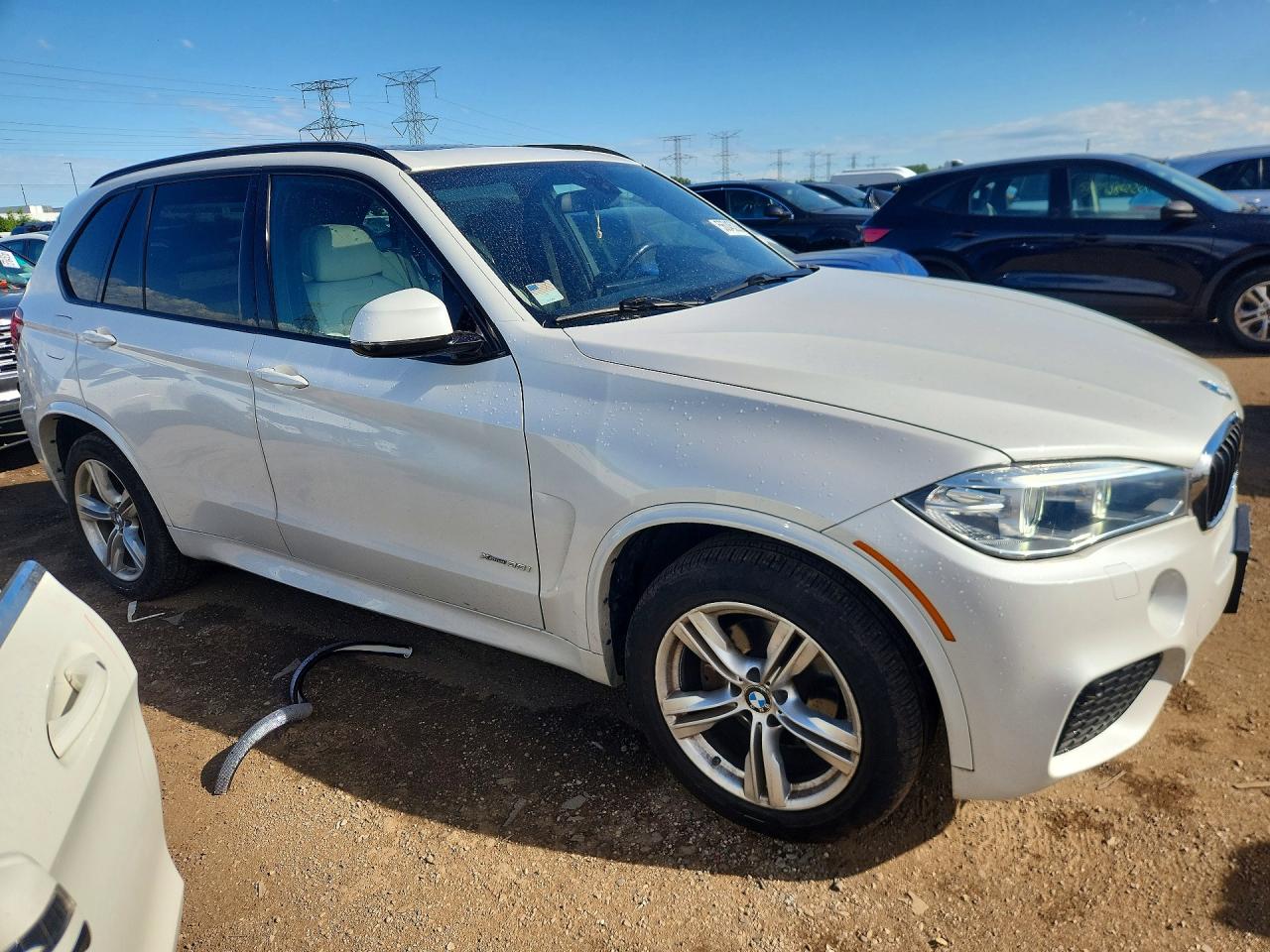 2016 Bmw X5 Xdrive35i Белый vin: 5UXKR0C51G0P27596