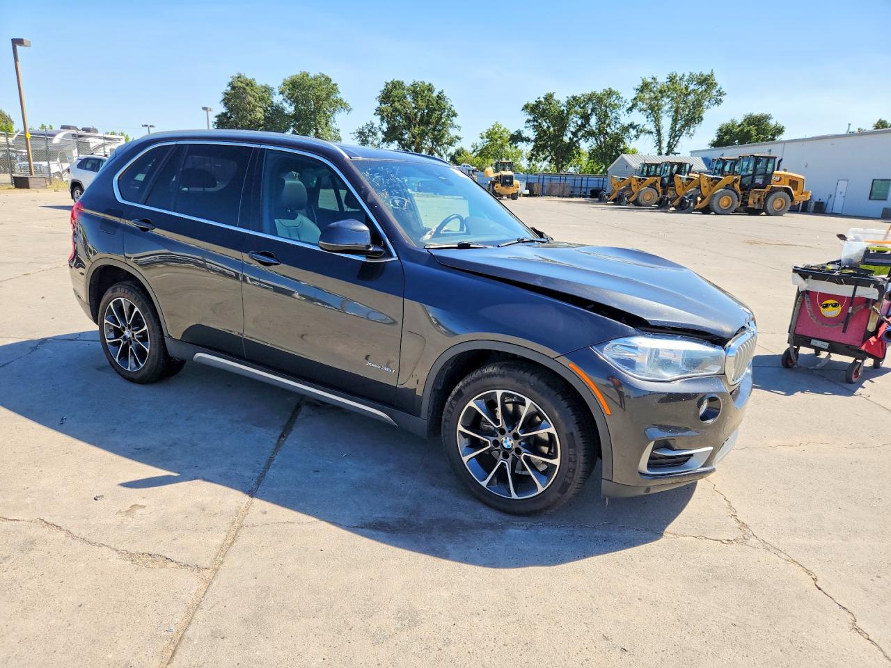 2018 Bmw X5 Xdrive35i Угольный vin: 5UXKR0C51J0X99082