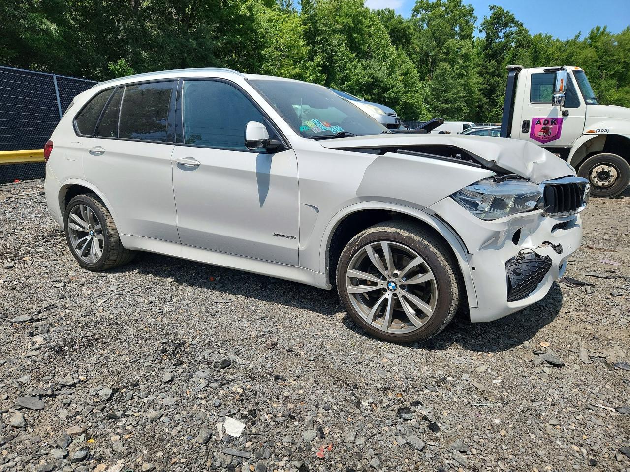 2018 Bmw X5 Xdrive35i Белый vin: 5UXKR0C51JL072636