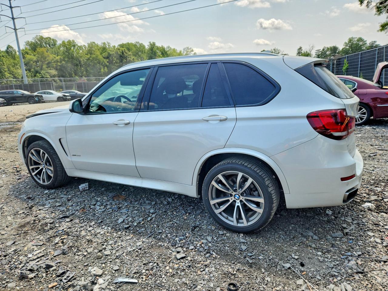 2018 Bmw X5 Xdrive35i Белый vin: 5UXKR0C51JL072636