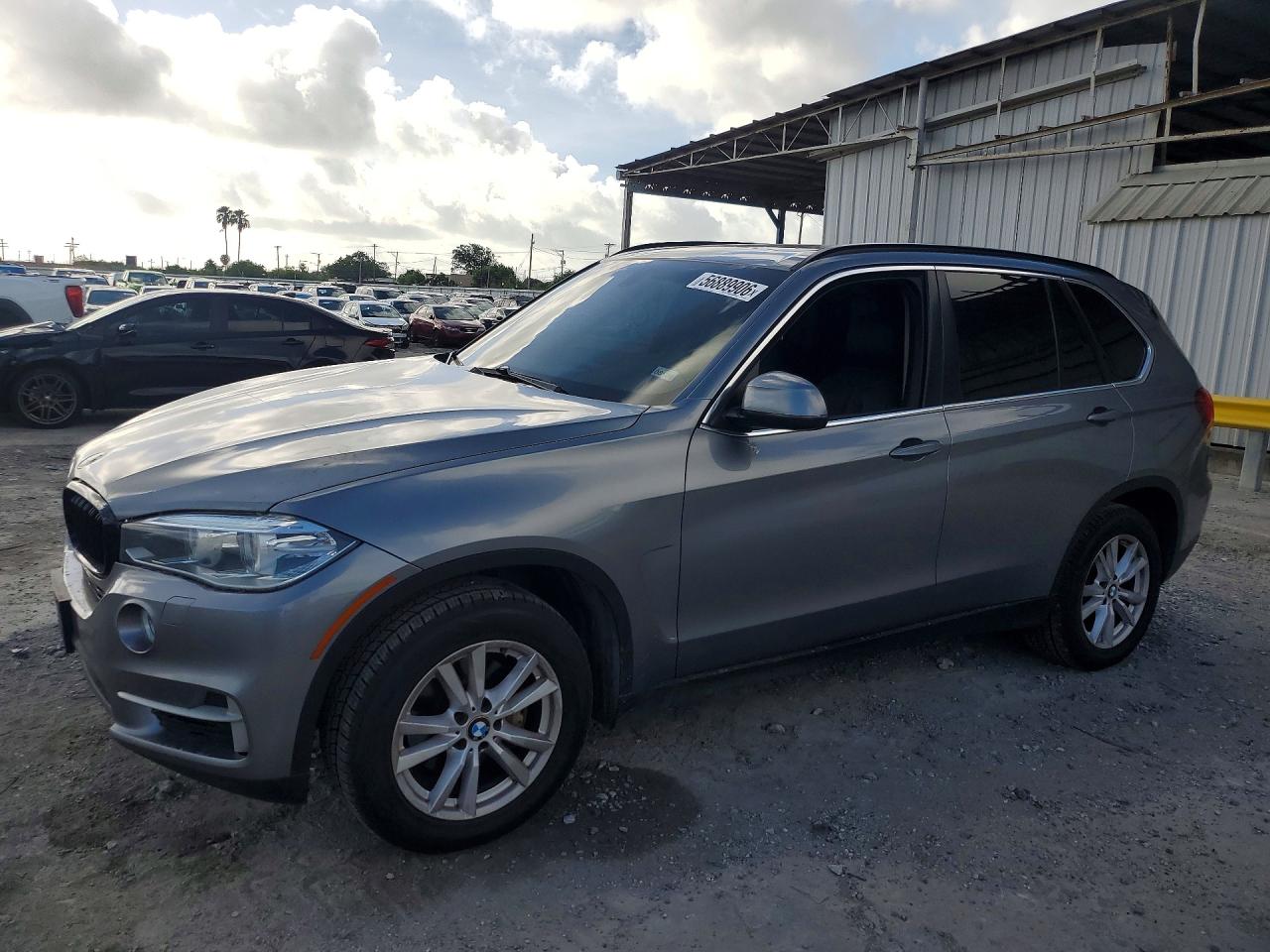 2014 Bmw X5 Xdrive35i Gray vin: 5UXKR0C52E0C27155
