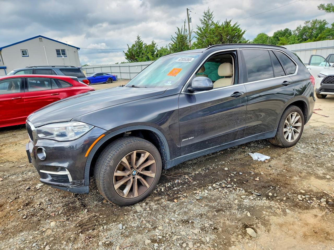 2015 Bmw X5 Xdrive35i Серый vin: 5UXKR0C52F0K55407