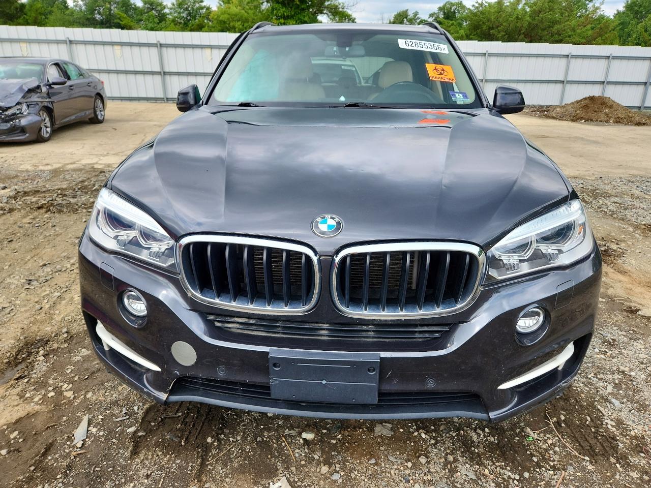 2015 Bmw X5 Xdrive35i Серый vin: 5UXKR0C52F0K55407