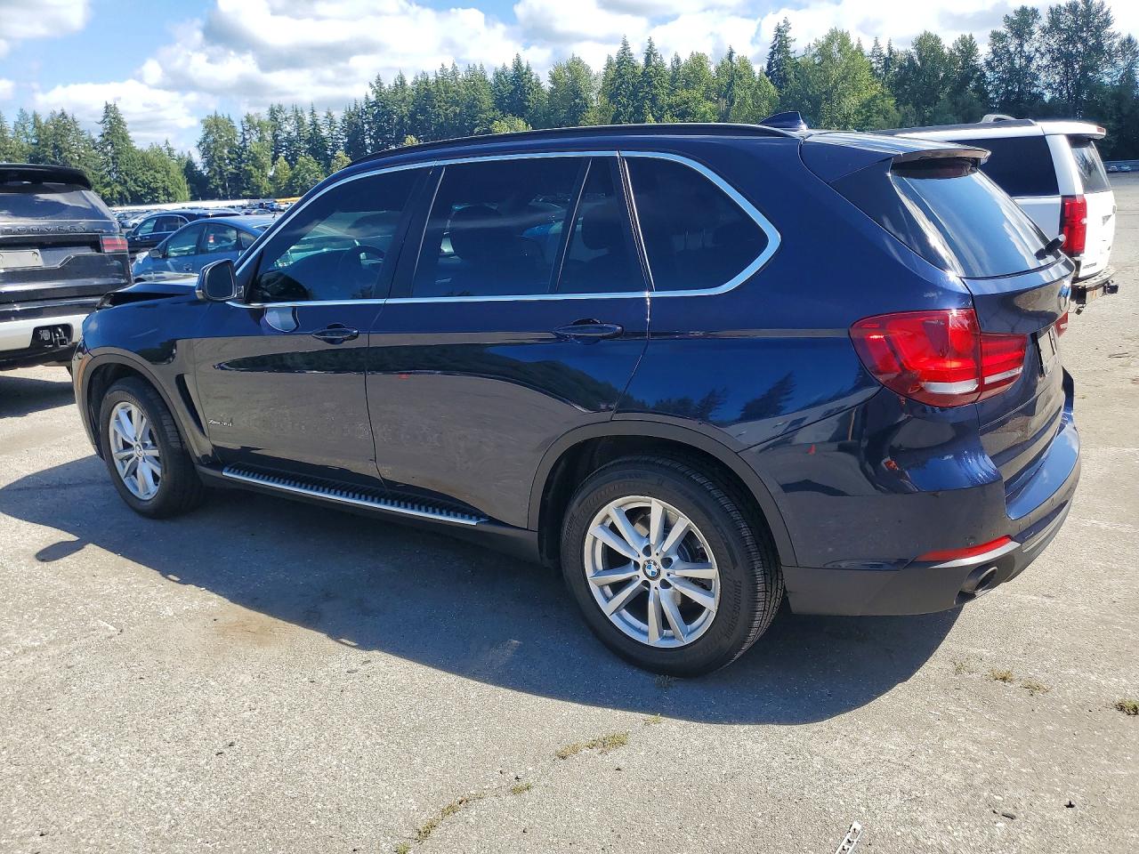2015 Bmw X5 Xdrive35i Blue vin: 5UXKR0C52F0K56072