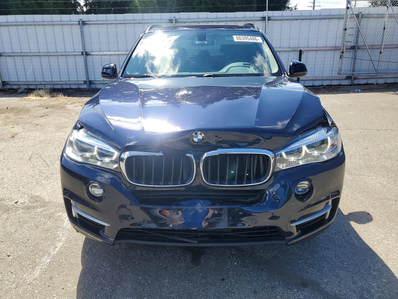 2015 Bmw X5 Xdrive35i Blue vin: 5UXKR0C52F0K56072