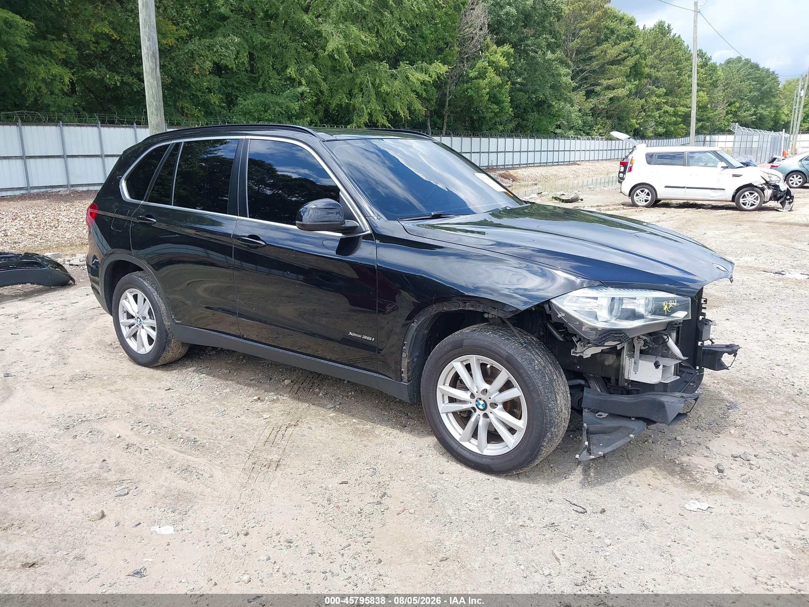 2015 Bmw X5 Xdrive35i Black vin: 5UXKR0C52F0K64303