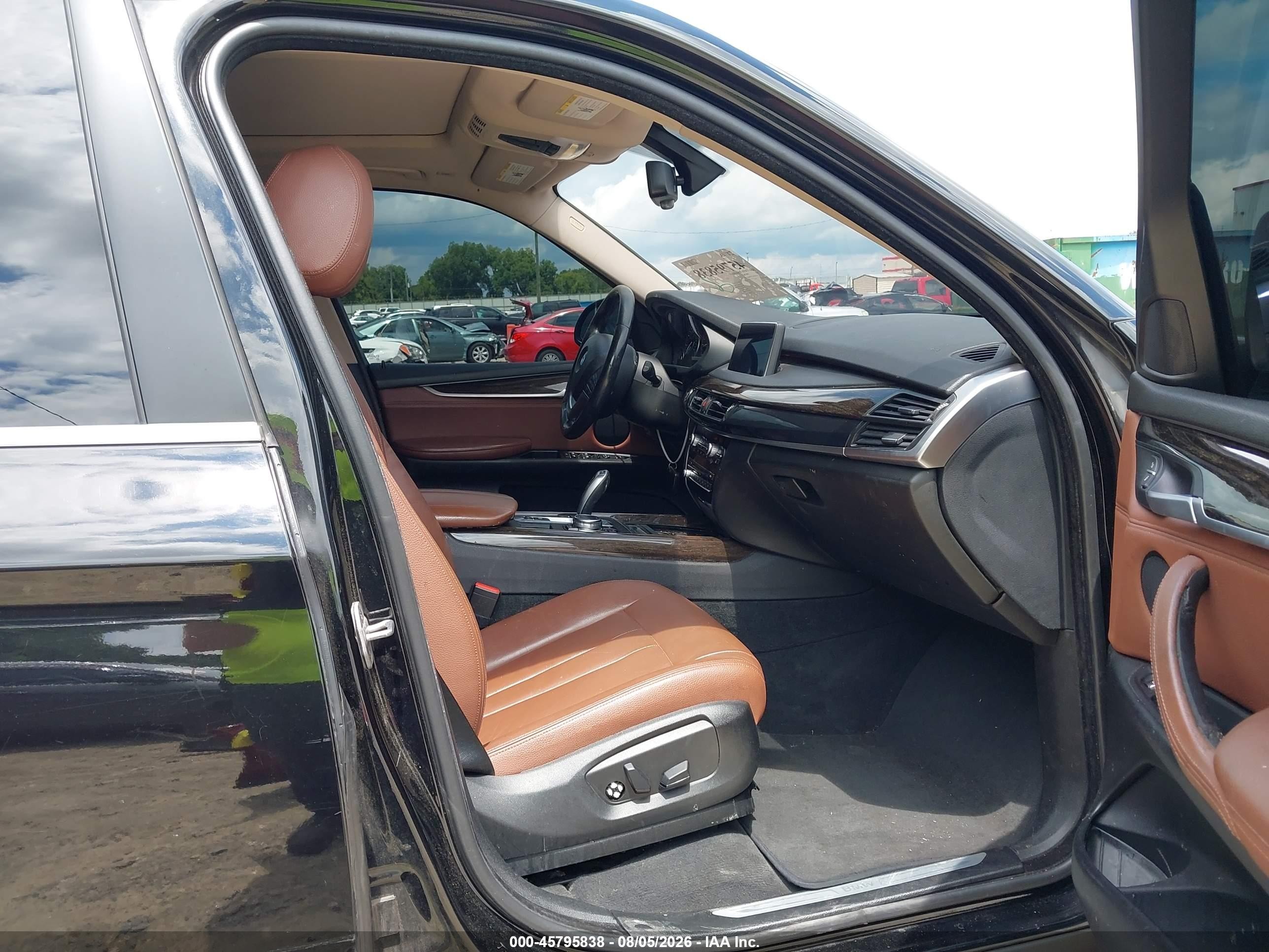 2015 Bmw X5 Xdrive35i Black vin: 5UXKR0C52F0K64303