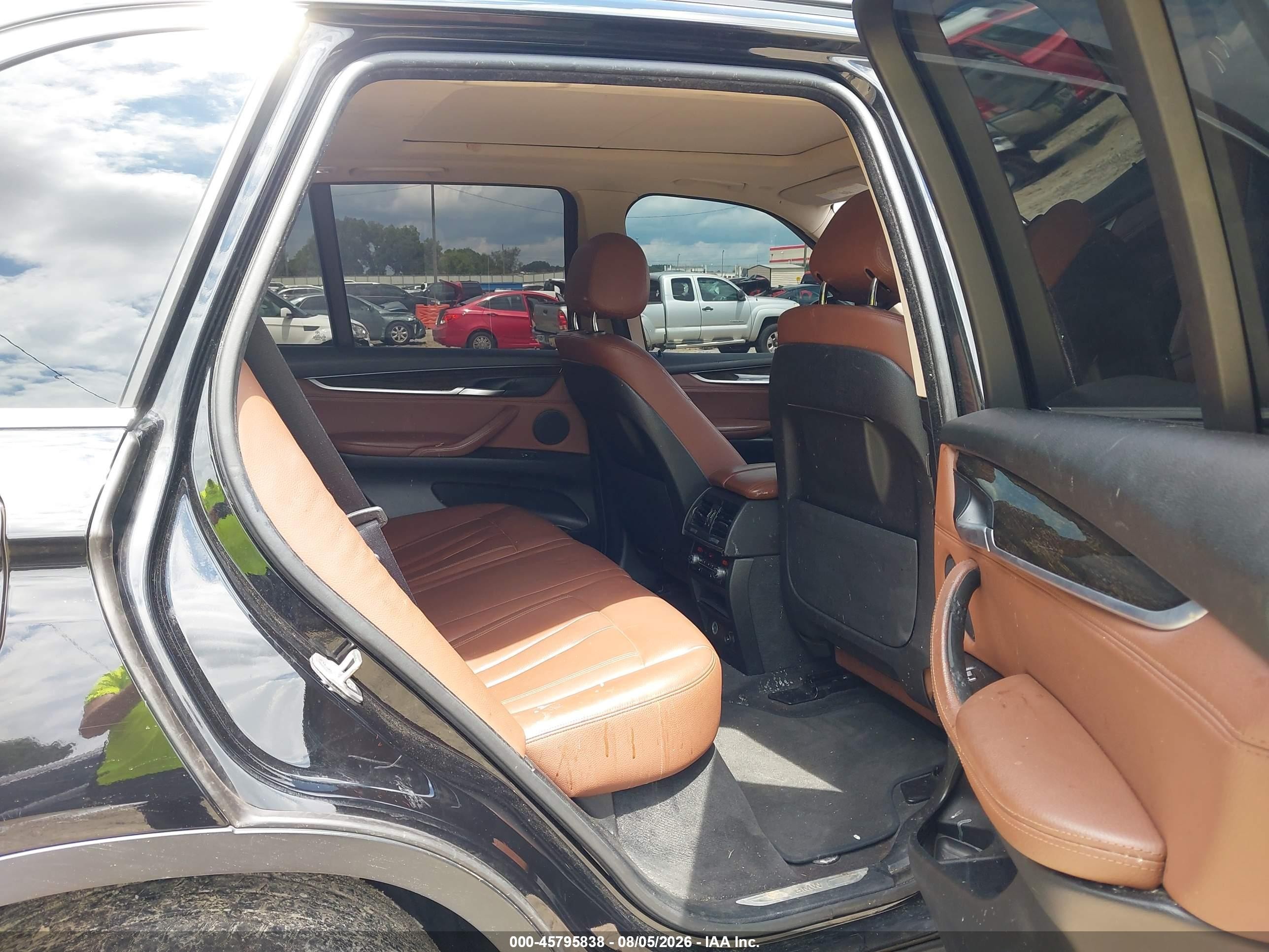 2015 Bmw X5 Xdrive35i Black vin: 5UXKR0C52F0K64303