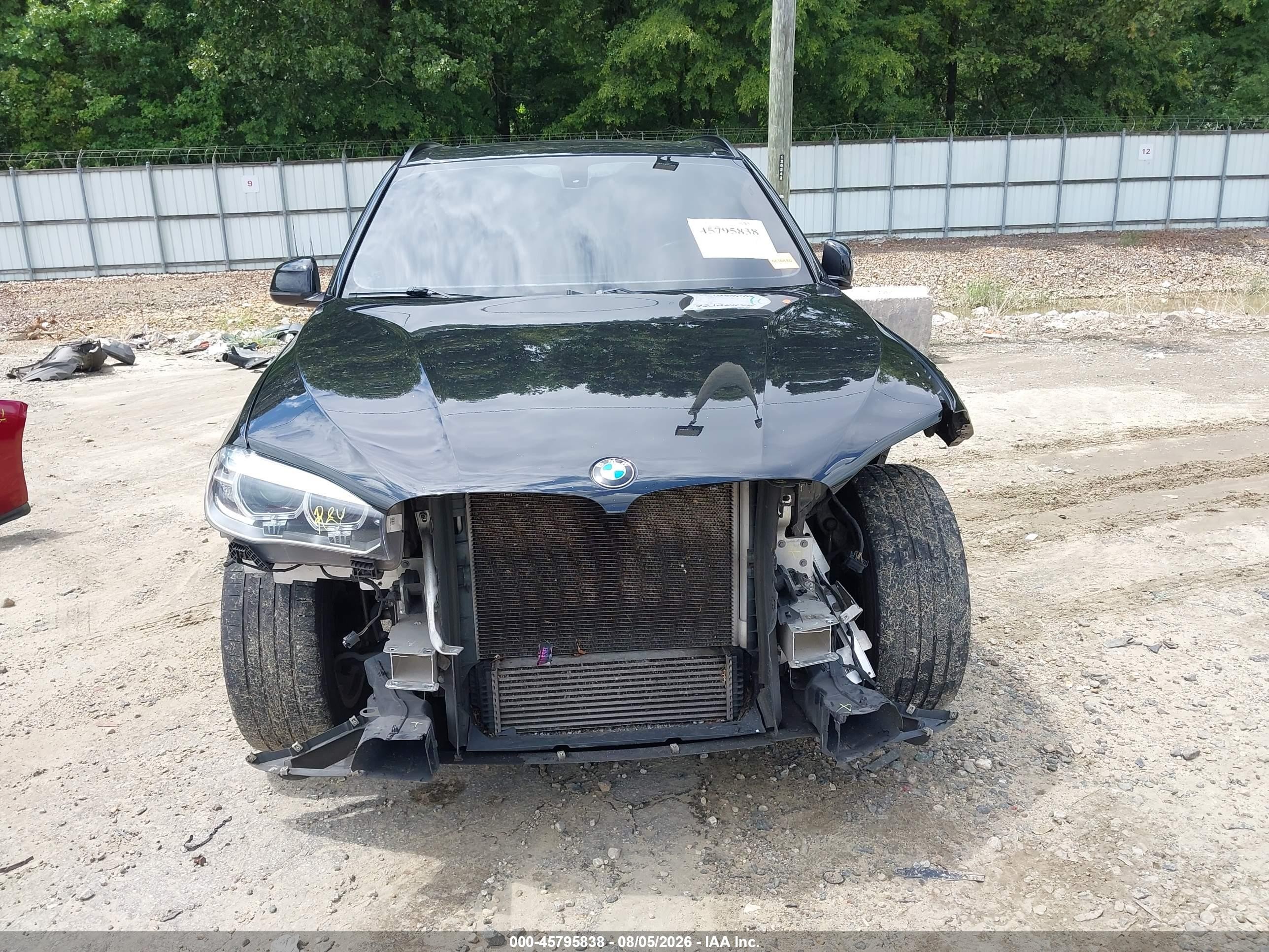 2015 Bmw X5 Xdrive35i Black vin: 5UXKR0C52F0K64303