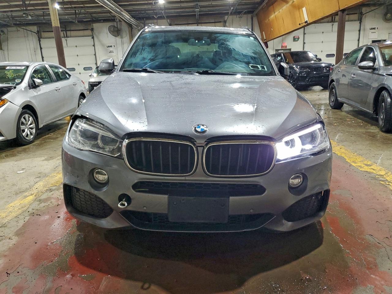 2015 Bmw X5 Xdrive35i Gray vin: 5UXKR0C52F0P01507