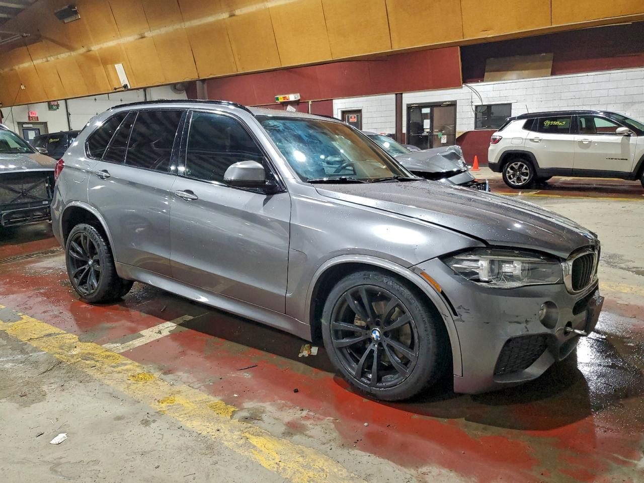 2015 Bmw X5 Xdrive35i Gray vin: 5UXKR0C52F0P01507
