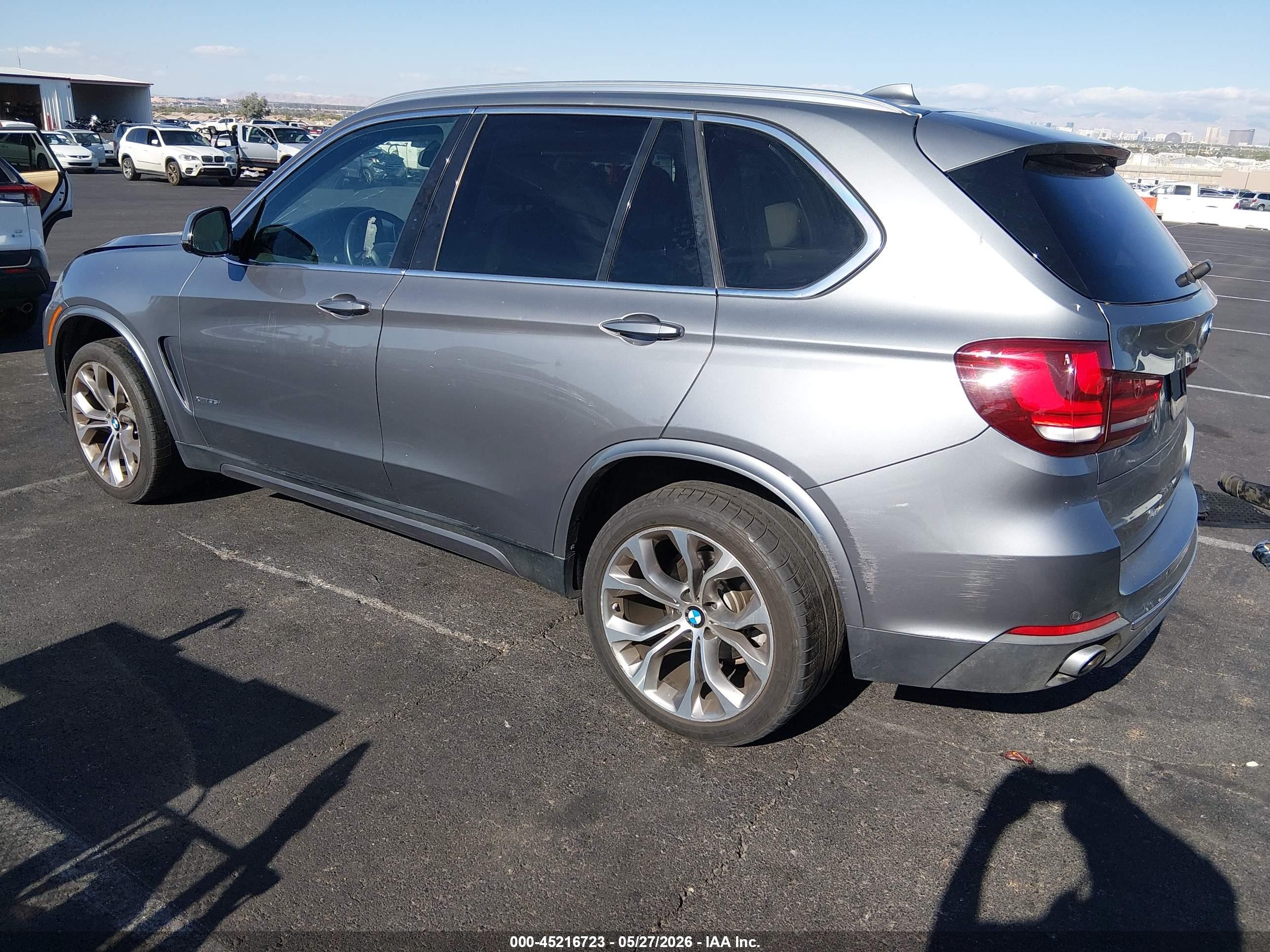2015 Bmw X5 Xdrive35i Gray vin: 5UXKR0C52F0P01832
