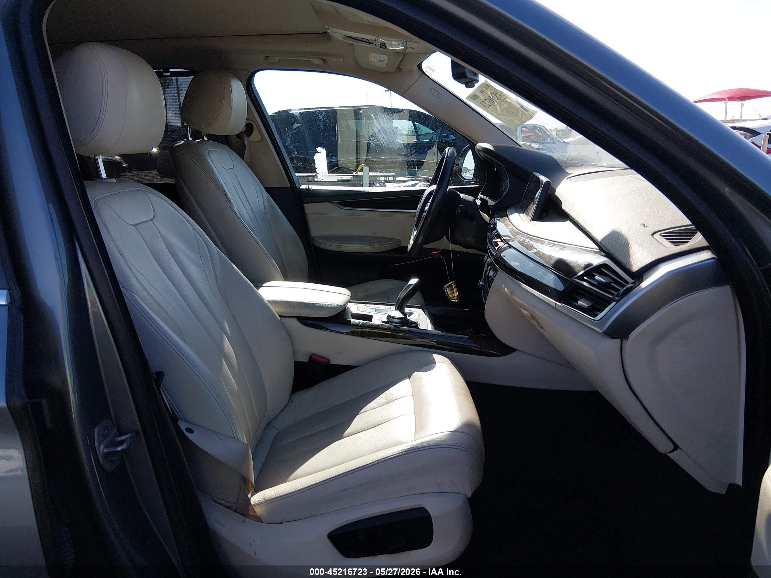 2015 Bmw X5 Xdrive35i Gray vin: 5UXKR0C52F0P01832